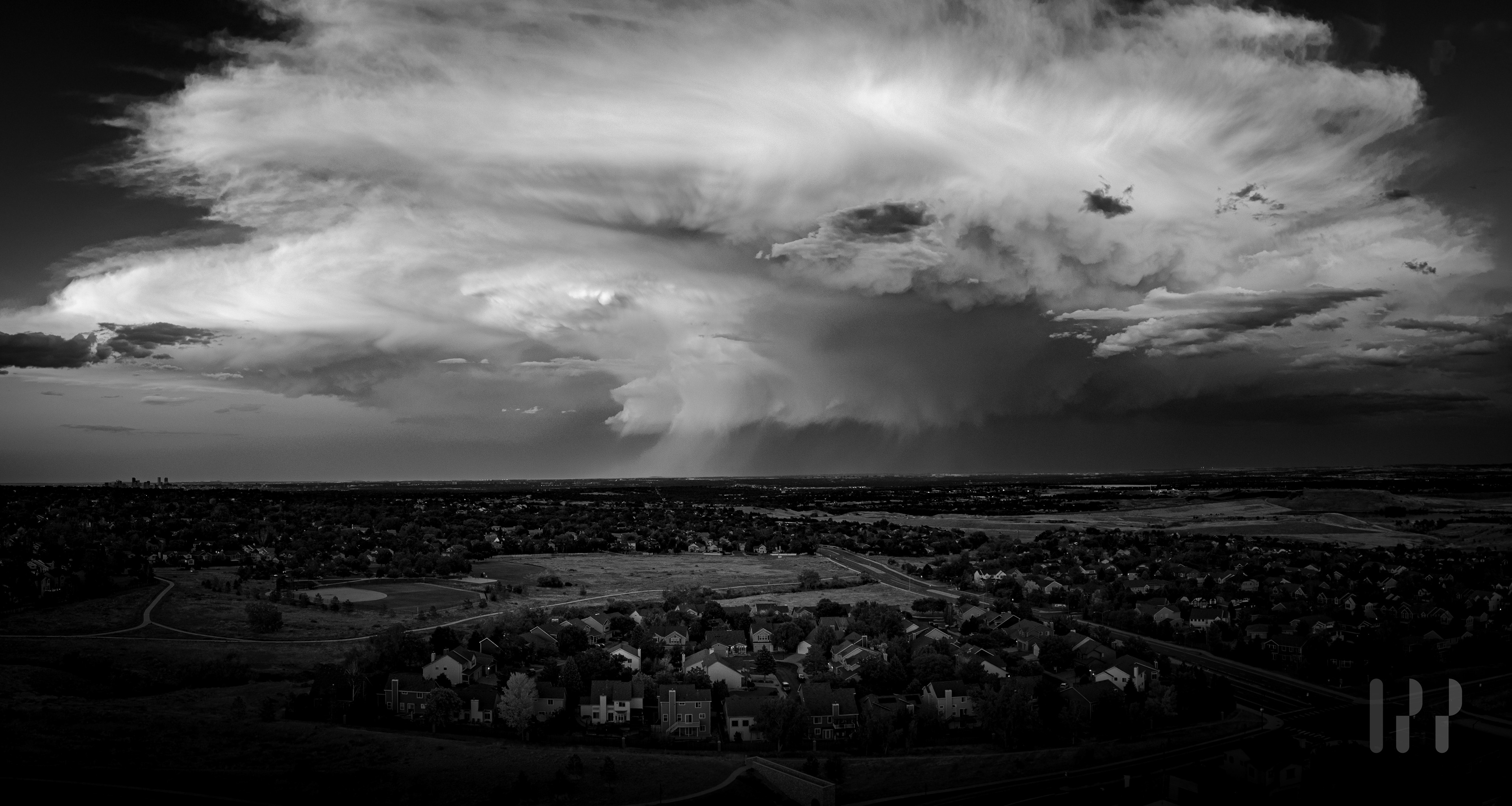 Thunderstorm over Denver. Denver, Colorado