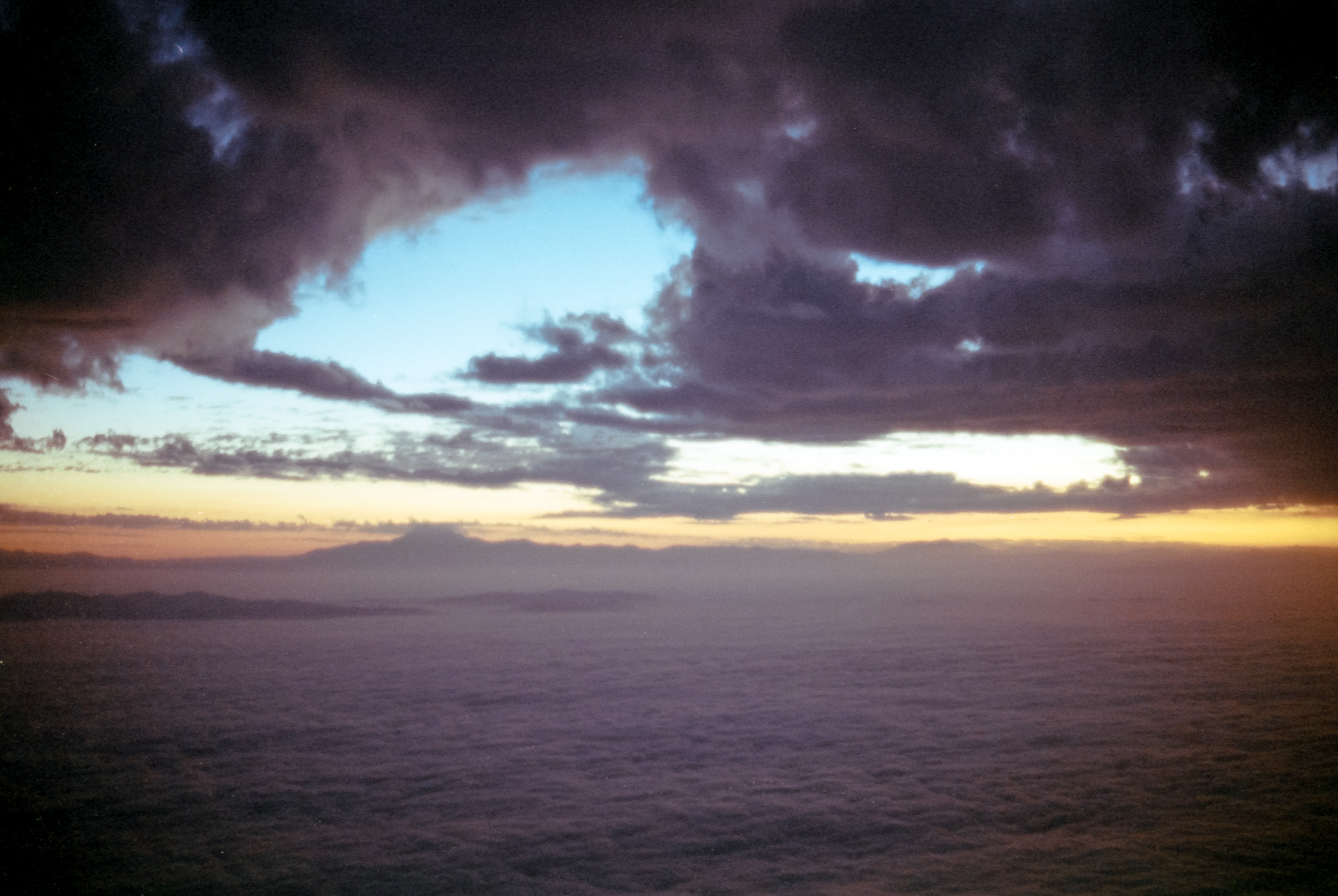 Morning over Los Angeles, CA - Kodak Portra 400