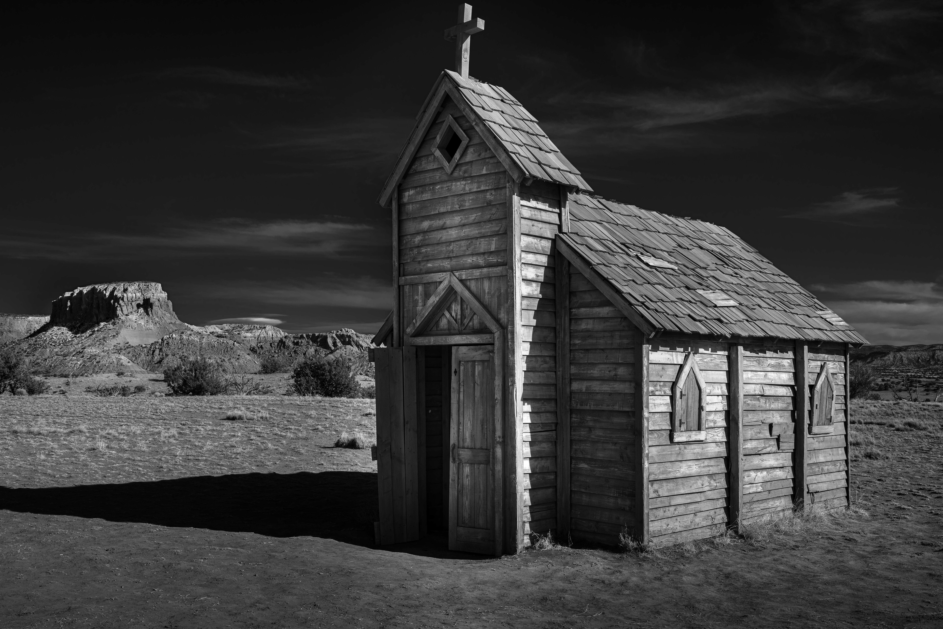 West. Ghost Ranch, New Mexico