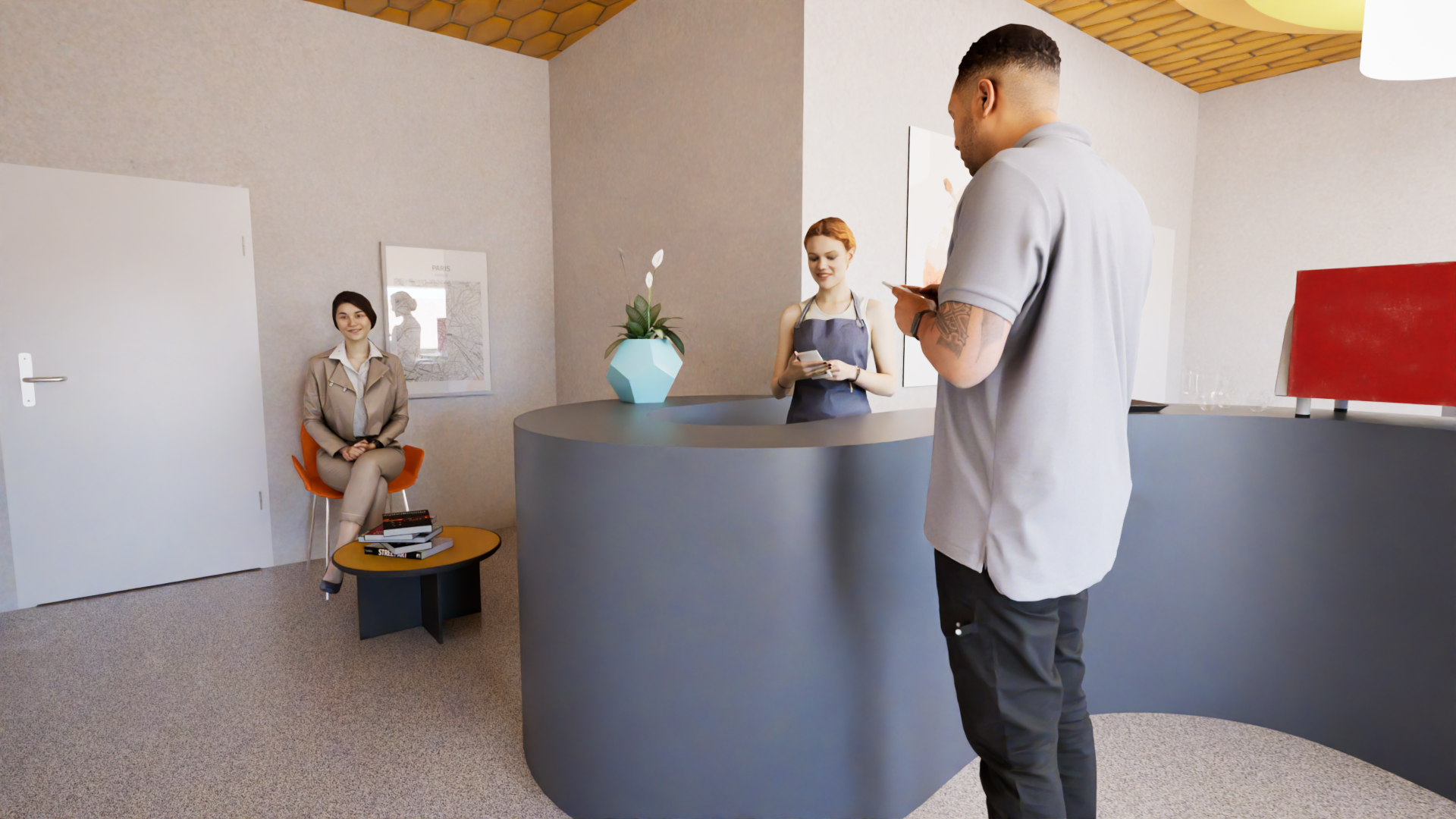 Waiting area