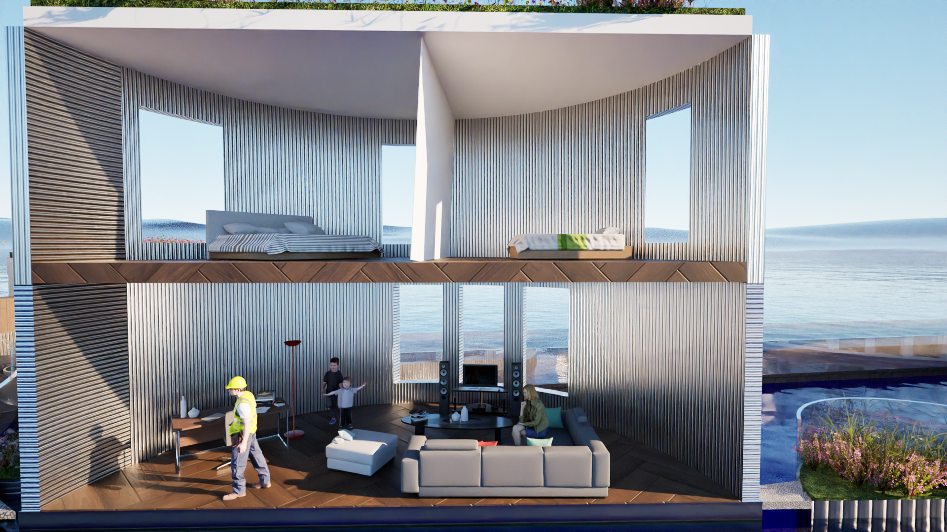 Section family home