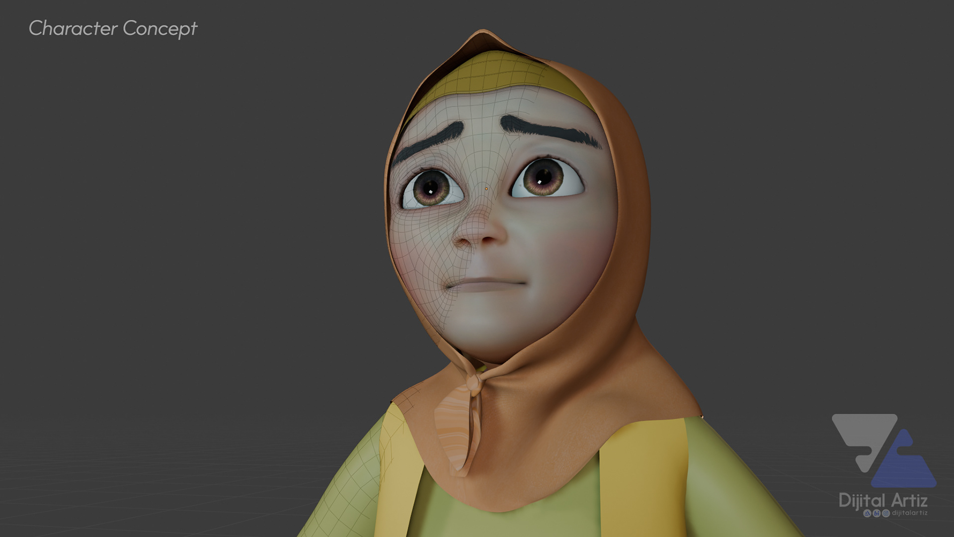 "Evvel Zaman Atölyesi" Project for Character Modeling