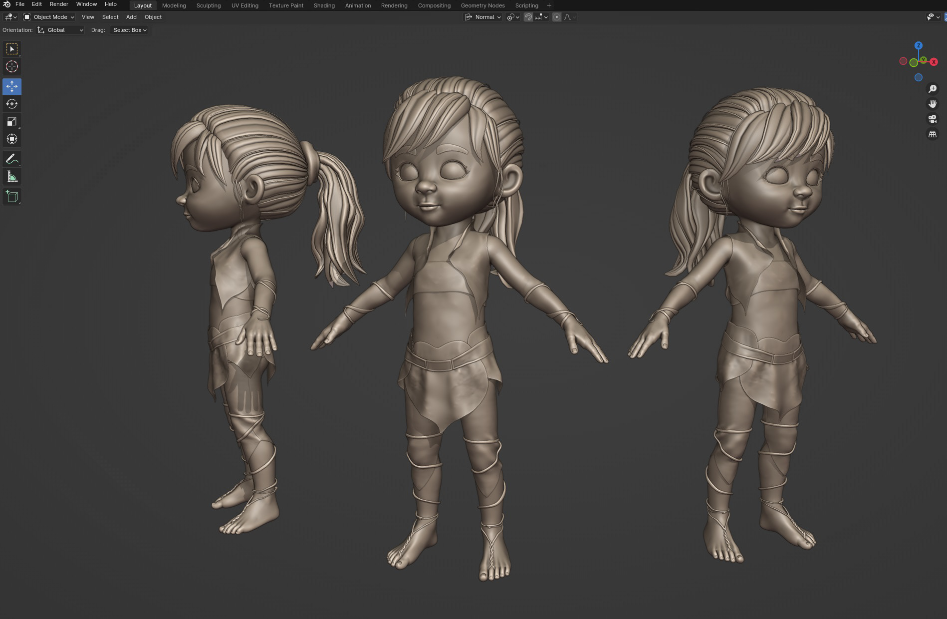 Zeenokyo Project First Modeling Versions