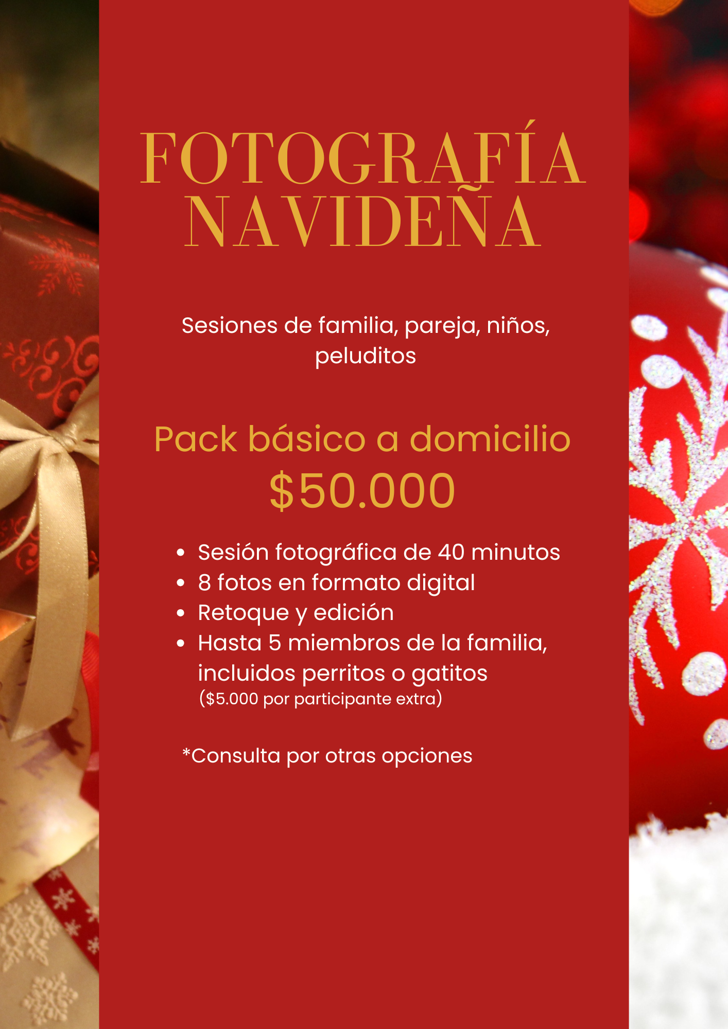 Sesión Fotos Navidad