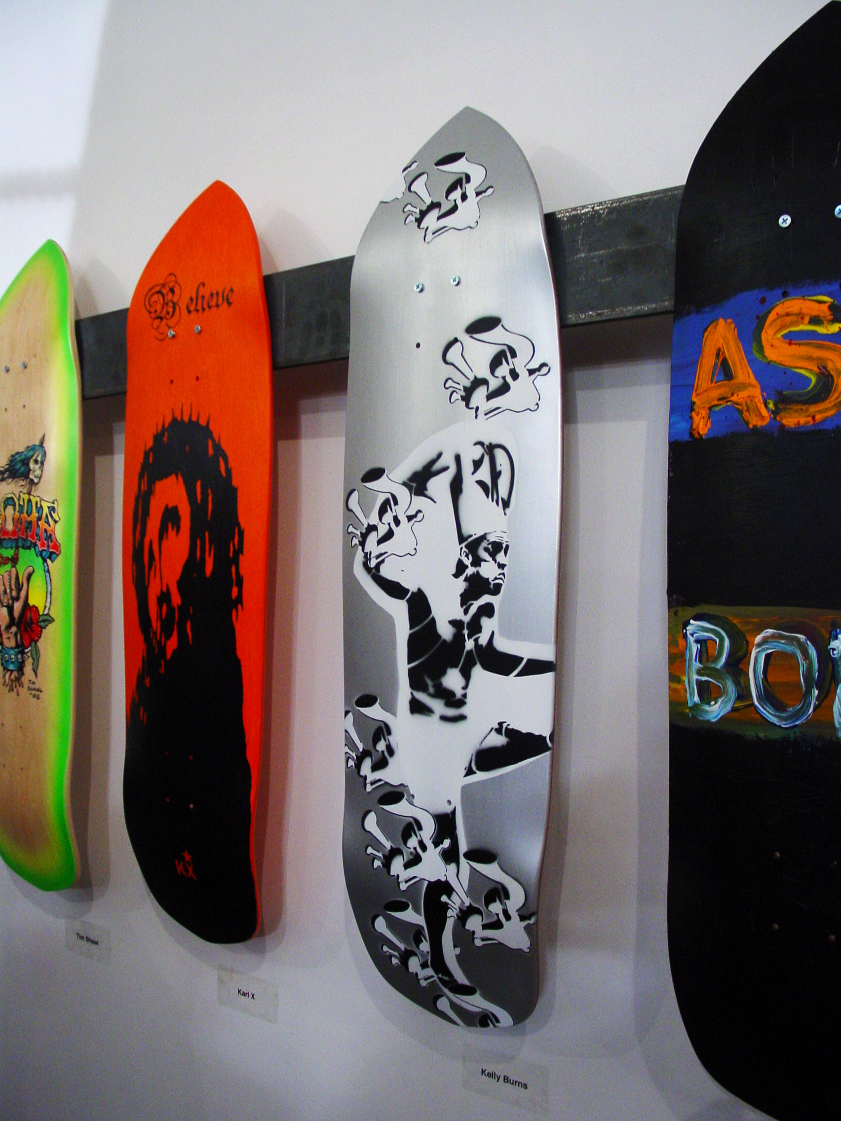 My deck, miraculously purchased by actor, Casey Siemaszko.