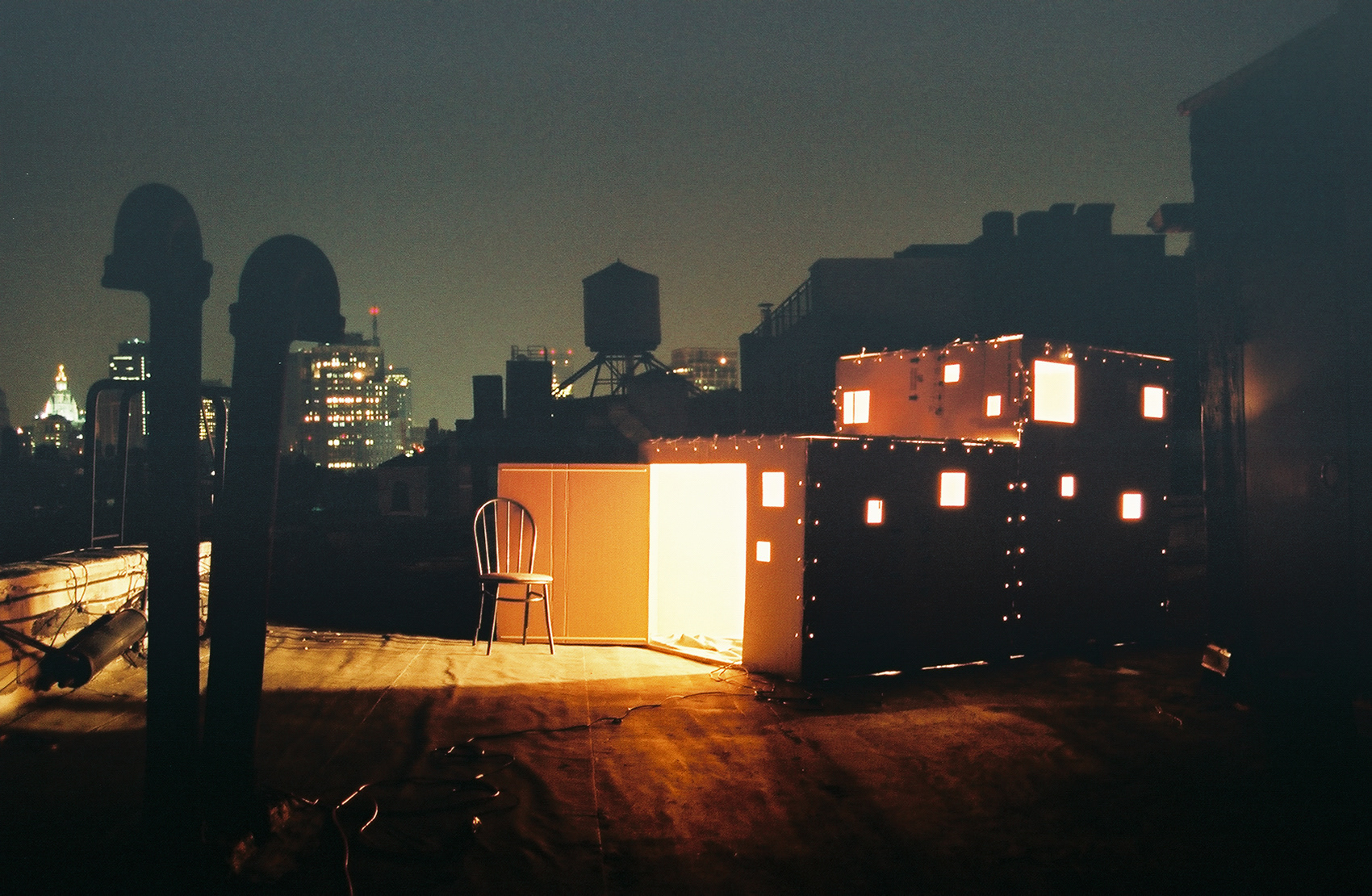 Cardboard fort, 2007