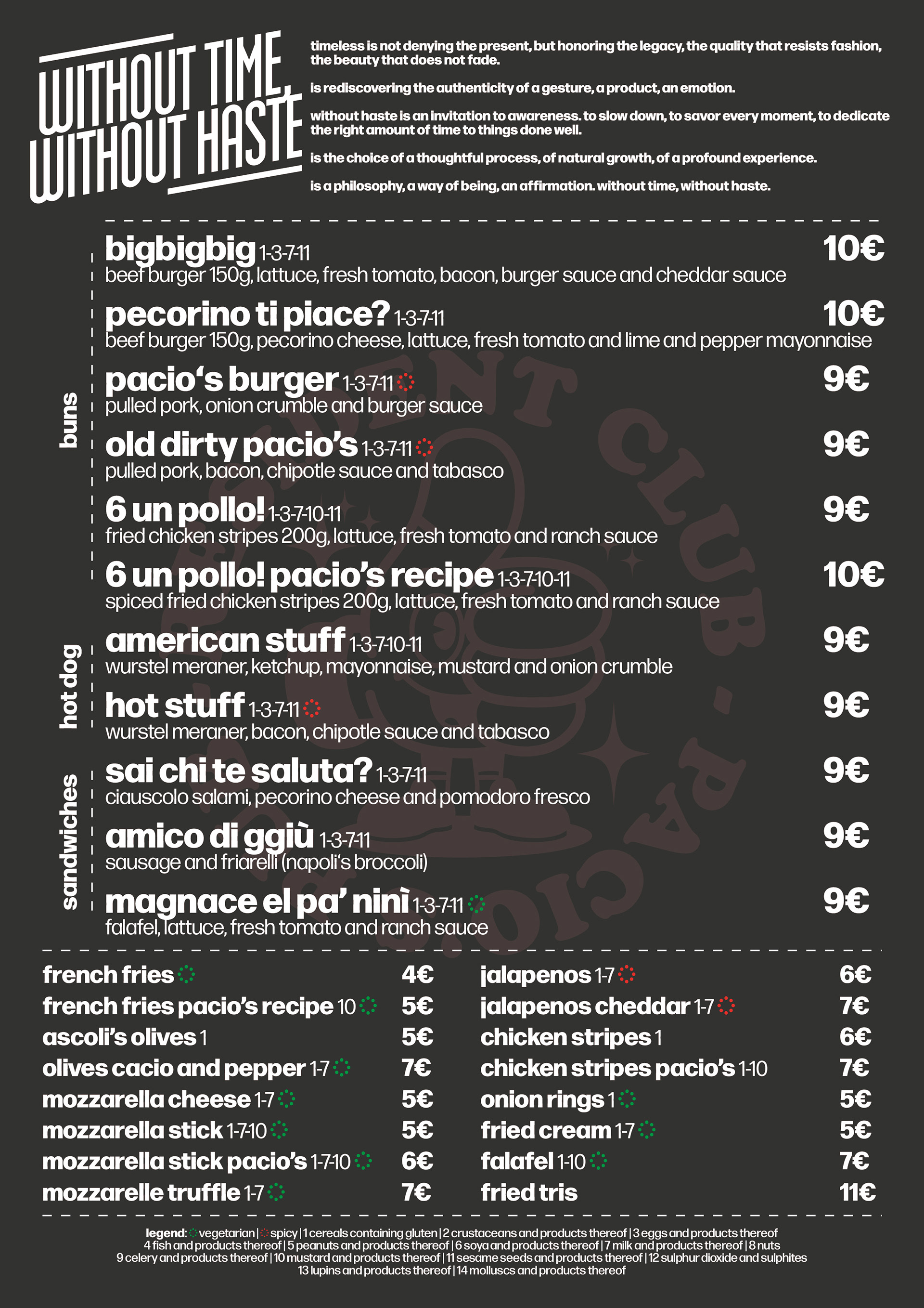 Food Menù