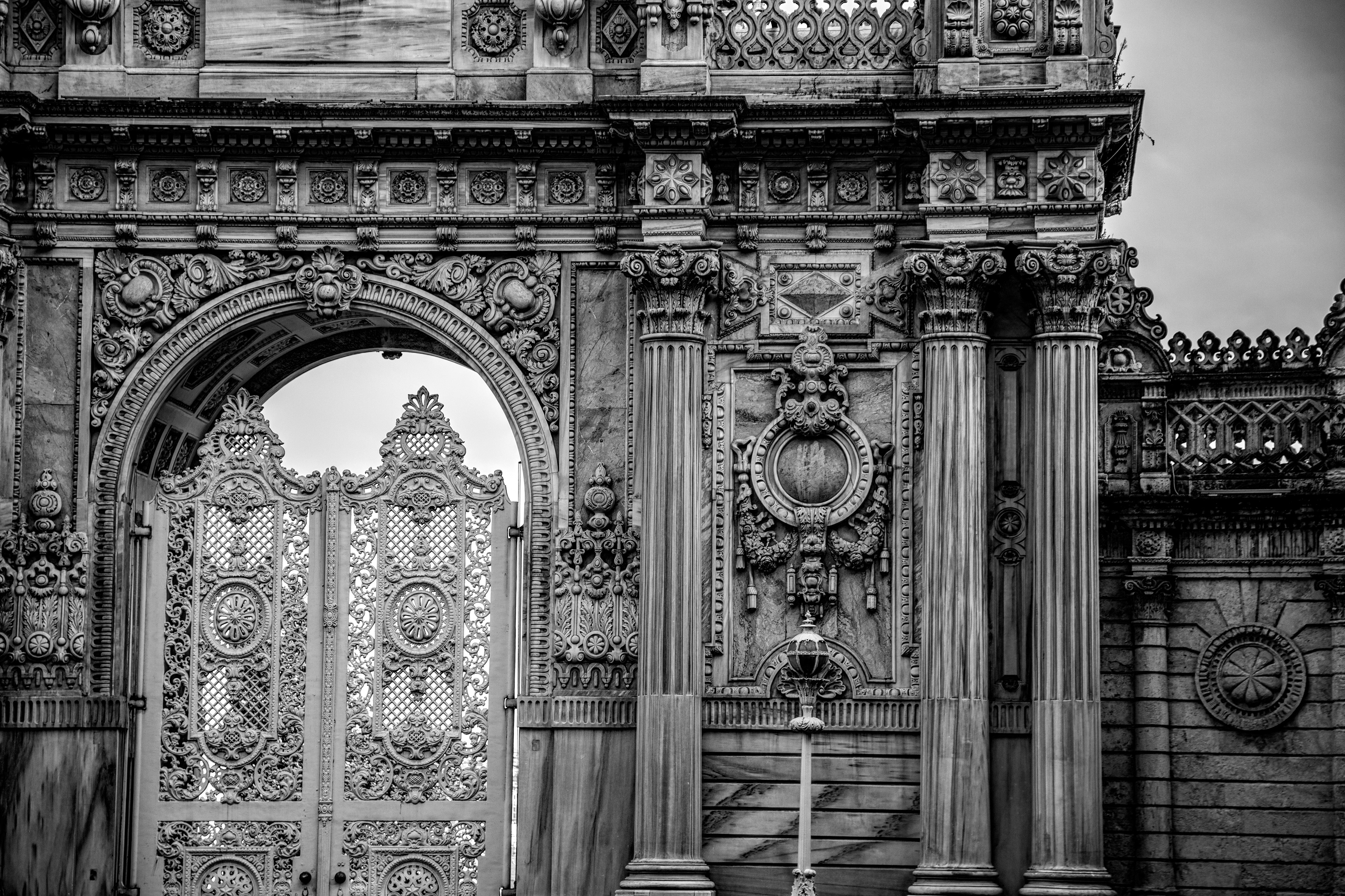 Dolmabahce Palace Gate - Istanbul, Turkey