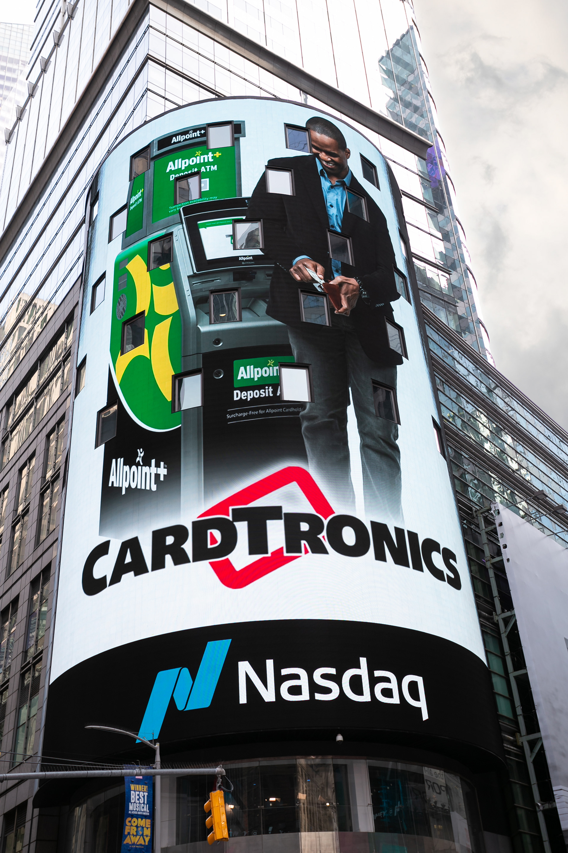 Composite Image Displayed at NASDAQ Event