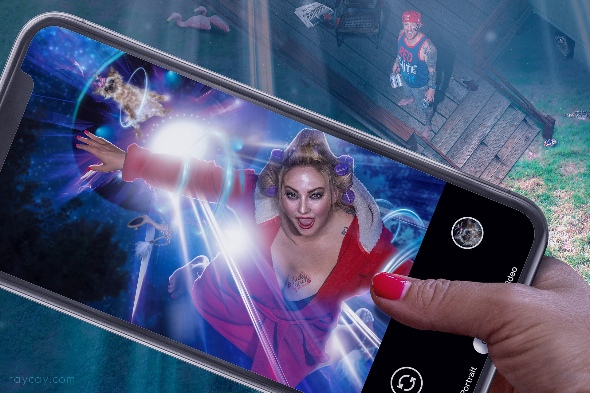 Beam Me Up,Selfie