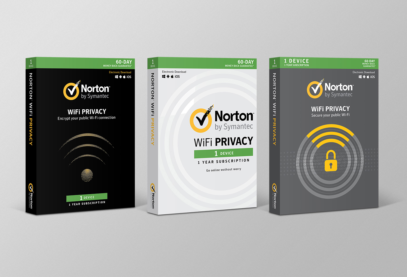 Symantec Norton WiFi Privacy V. 1.0 Subscription 1 Year 1 Device