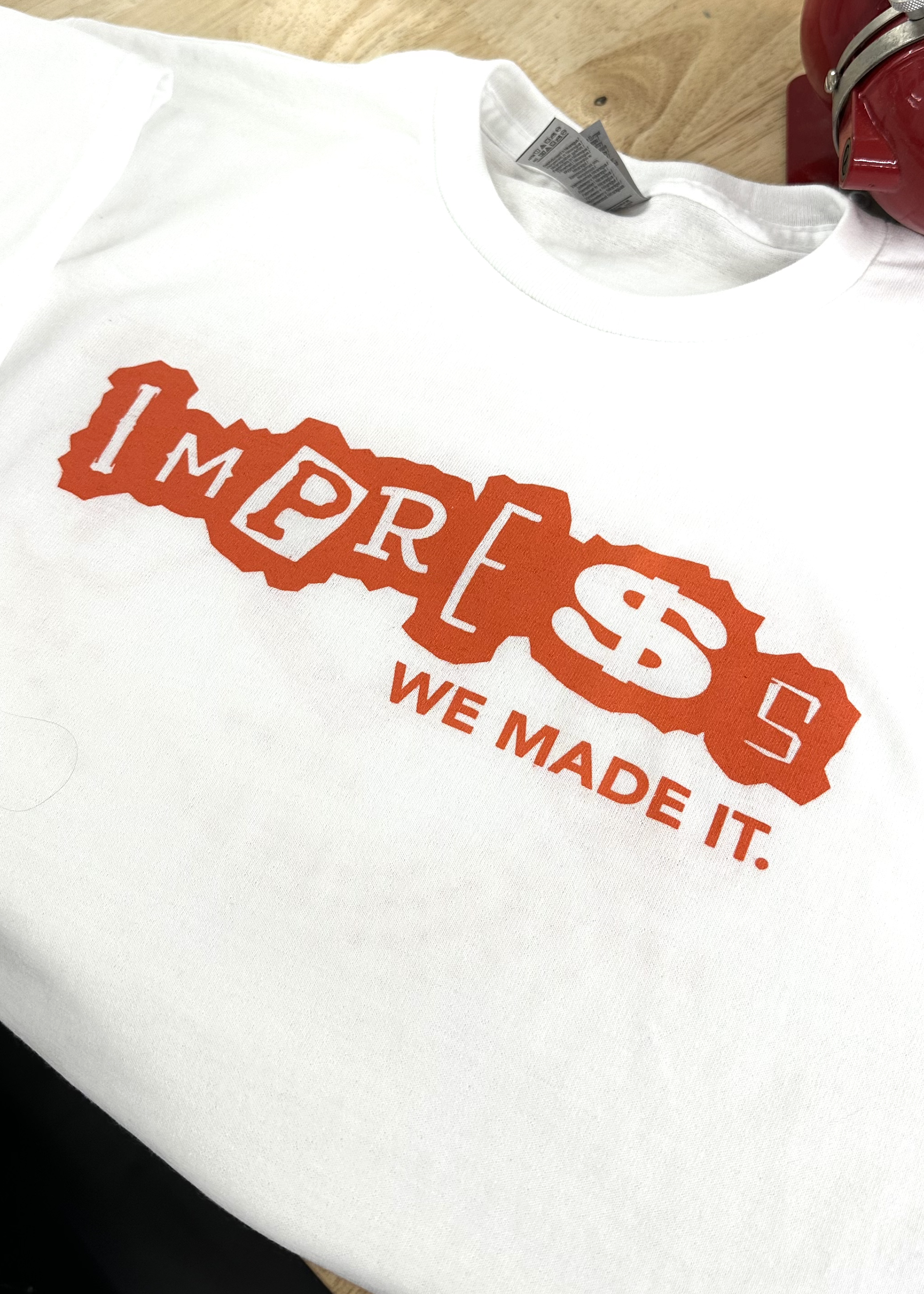 Screen-printed T-shirts