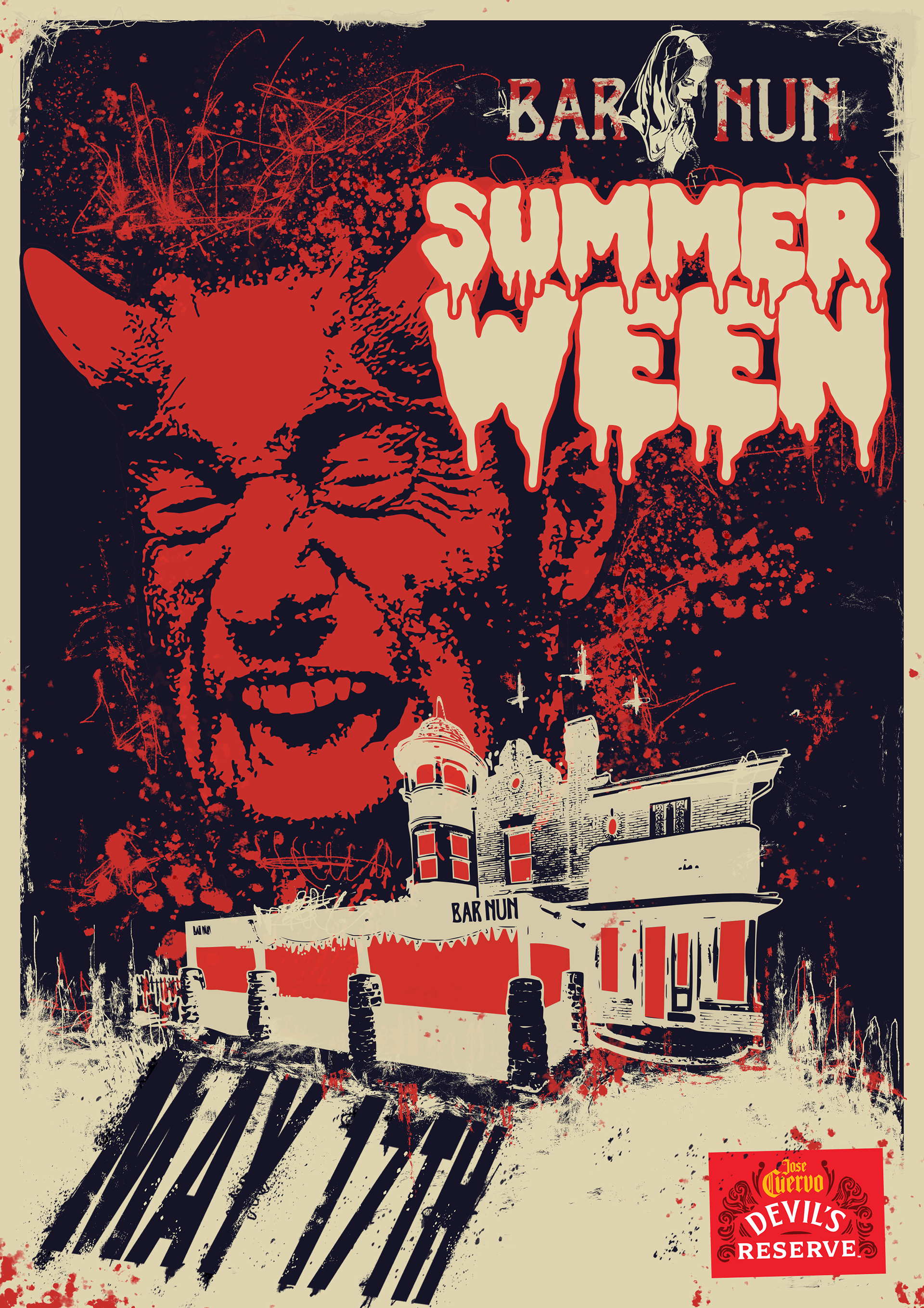 Flyer design for BARNUN Summerween