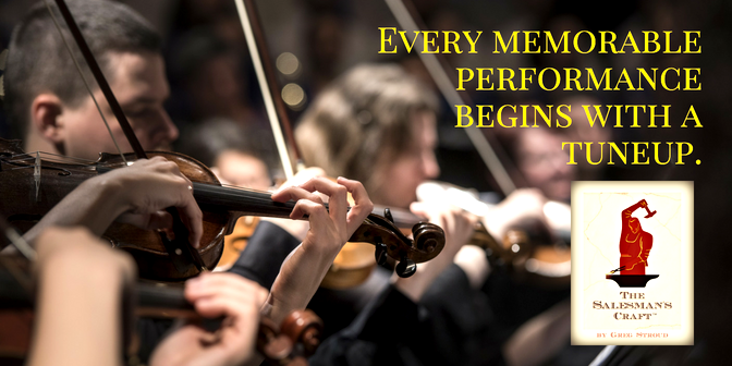 Sales skills improve with practice.