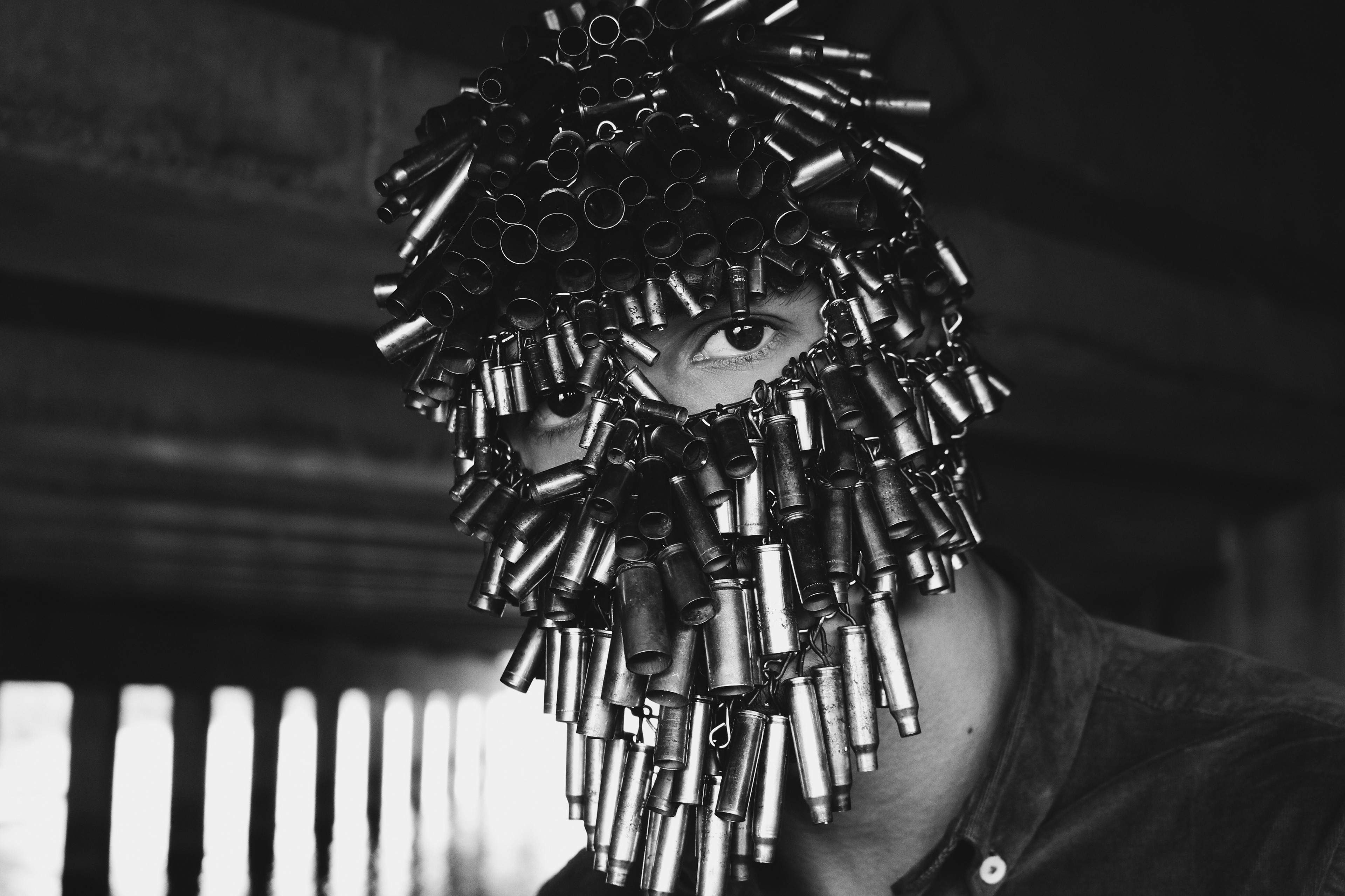 Armor Ammunition - Bullet casings and chain