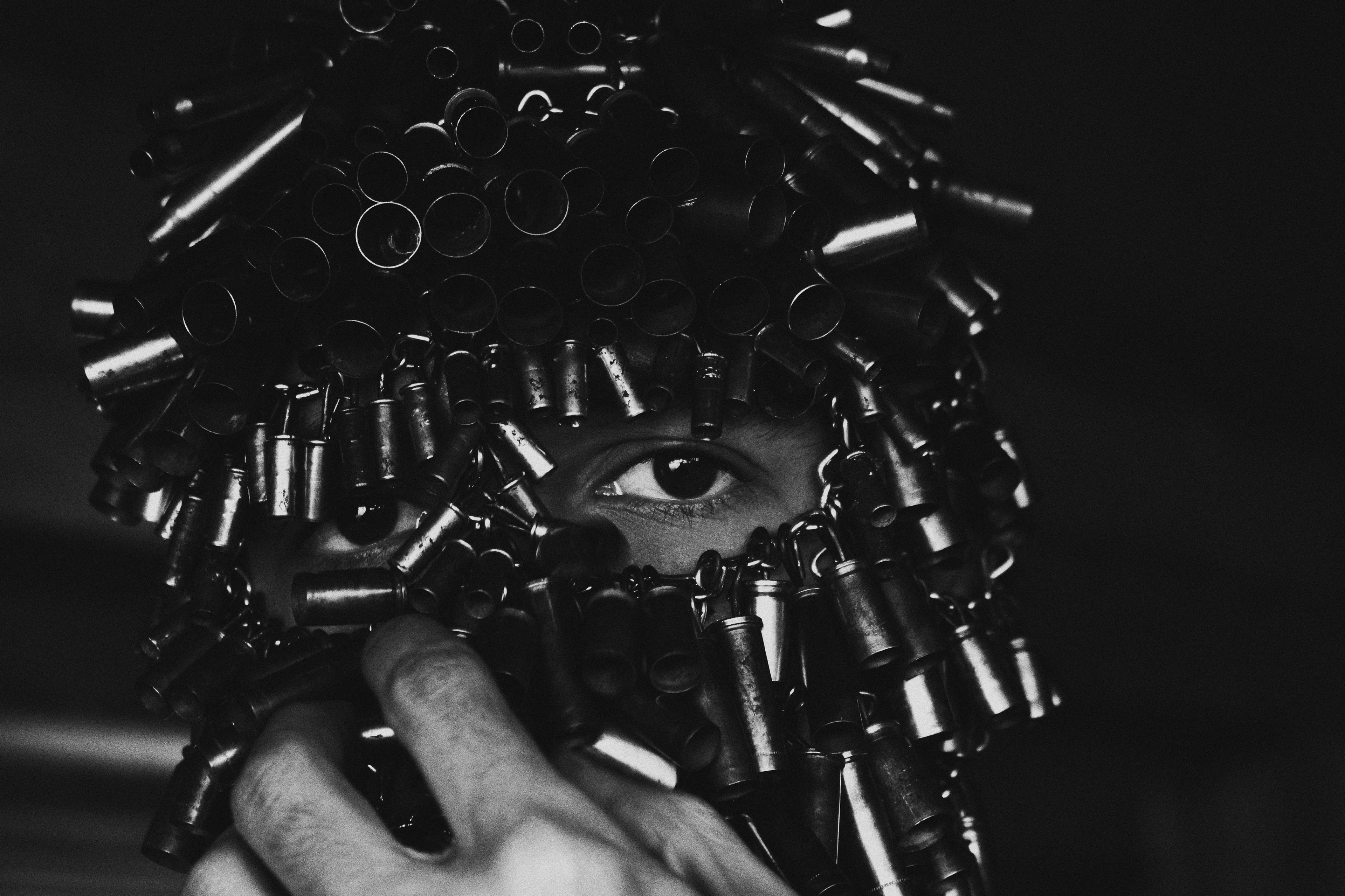 Armor Ammunition - Bullet casings and chain