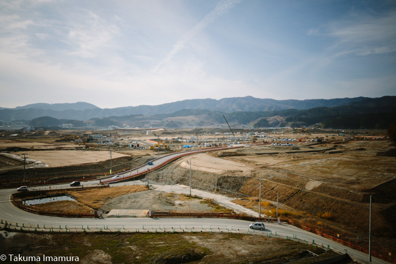 2016/11/21 嵩上げされた陸前高田市高田町