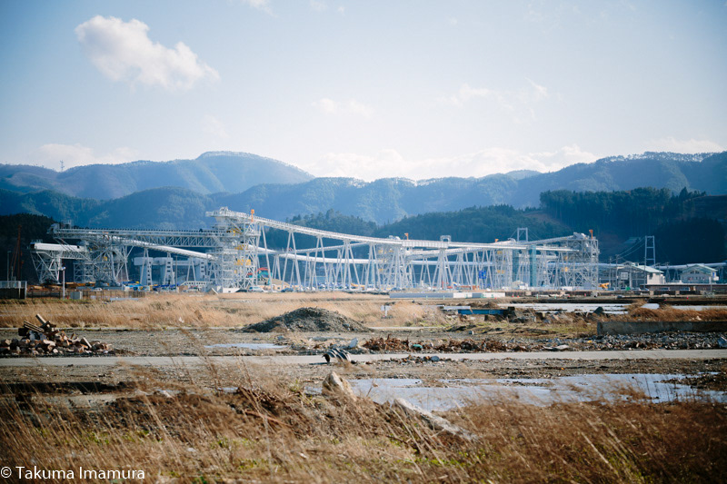 2014/04/06 嵩上げのためのベルトコンベア