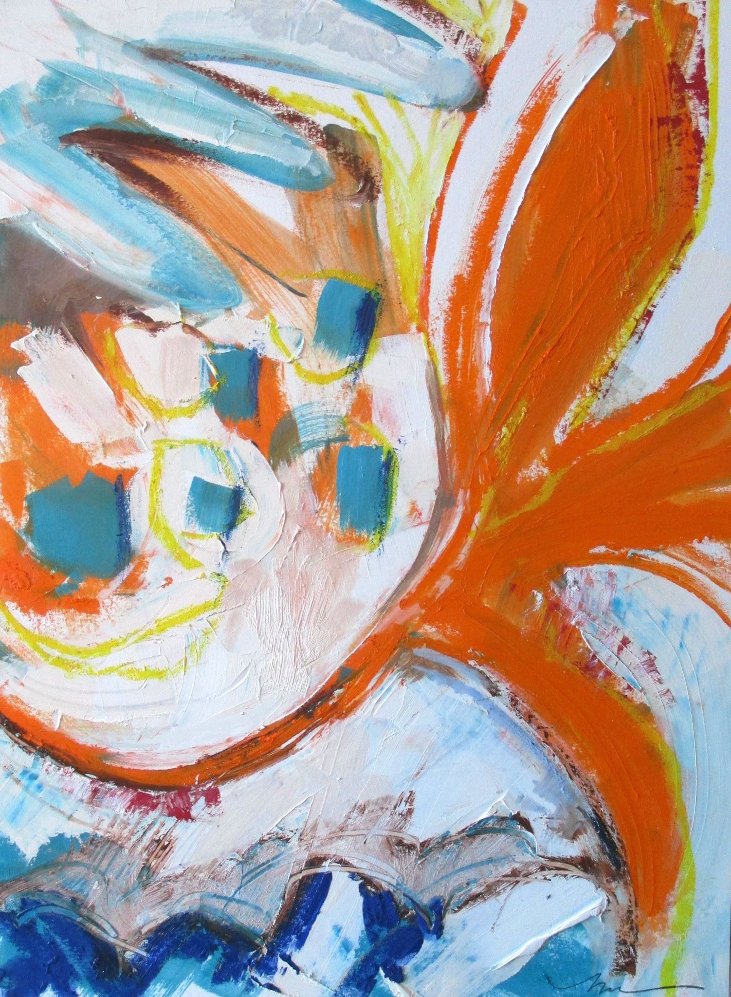 After Ten Days Away. Oil. 12x16 in. sold.