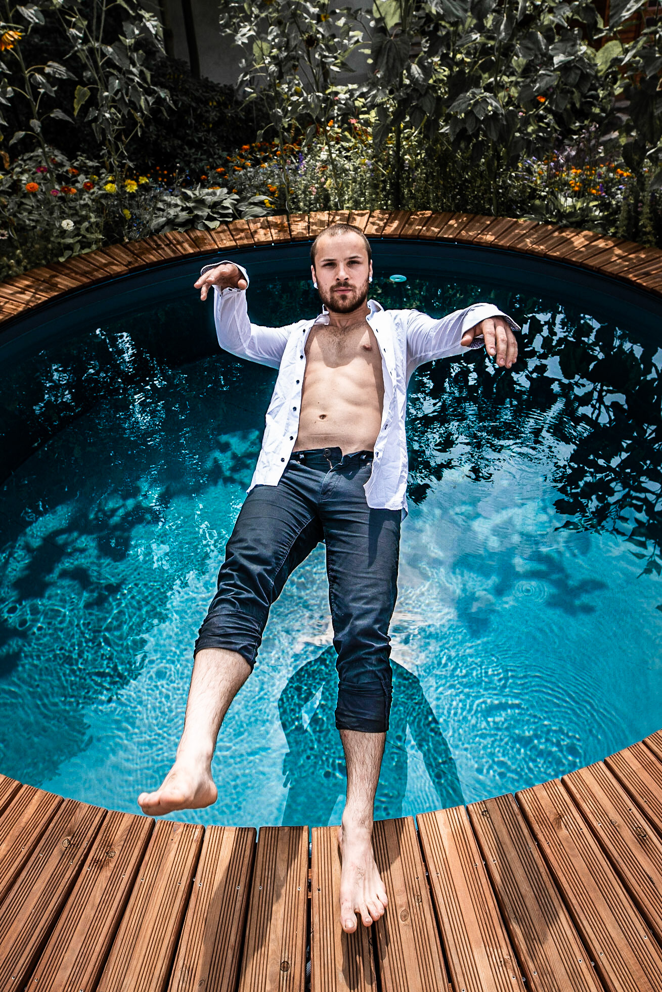 Am Pool