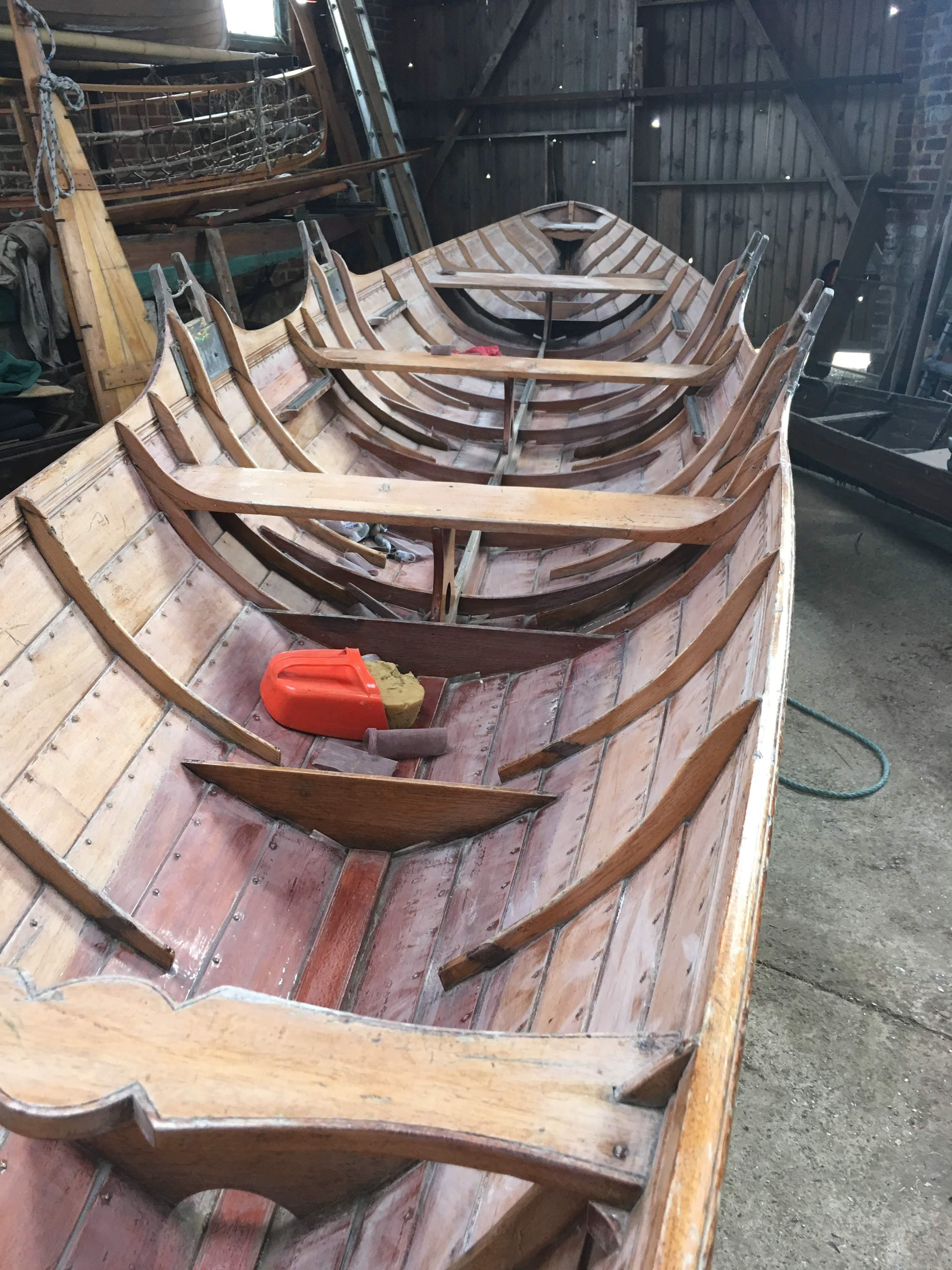 Fully keyed/sanded down boat
