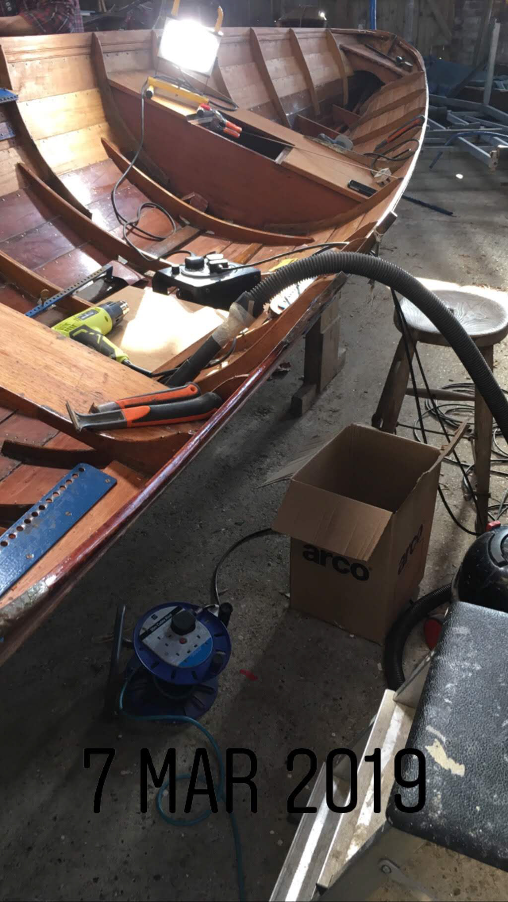 Scraping old varnish
