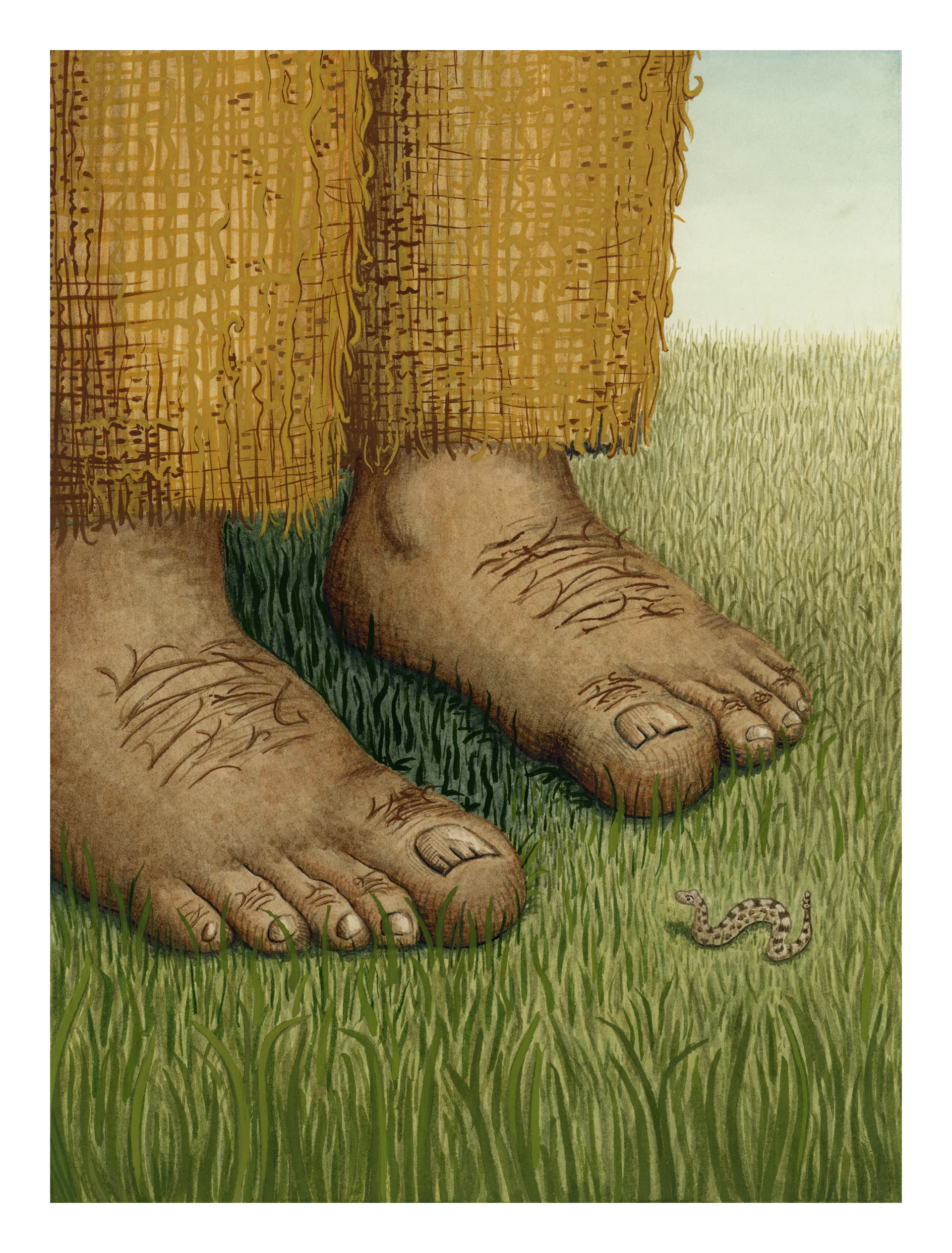 Sal the Swamp Murphy Discovers the Eastern Massasauga Watercolor and Gouache 2025