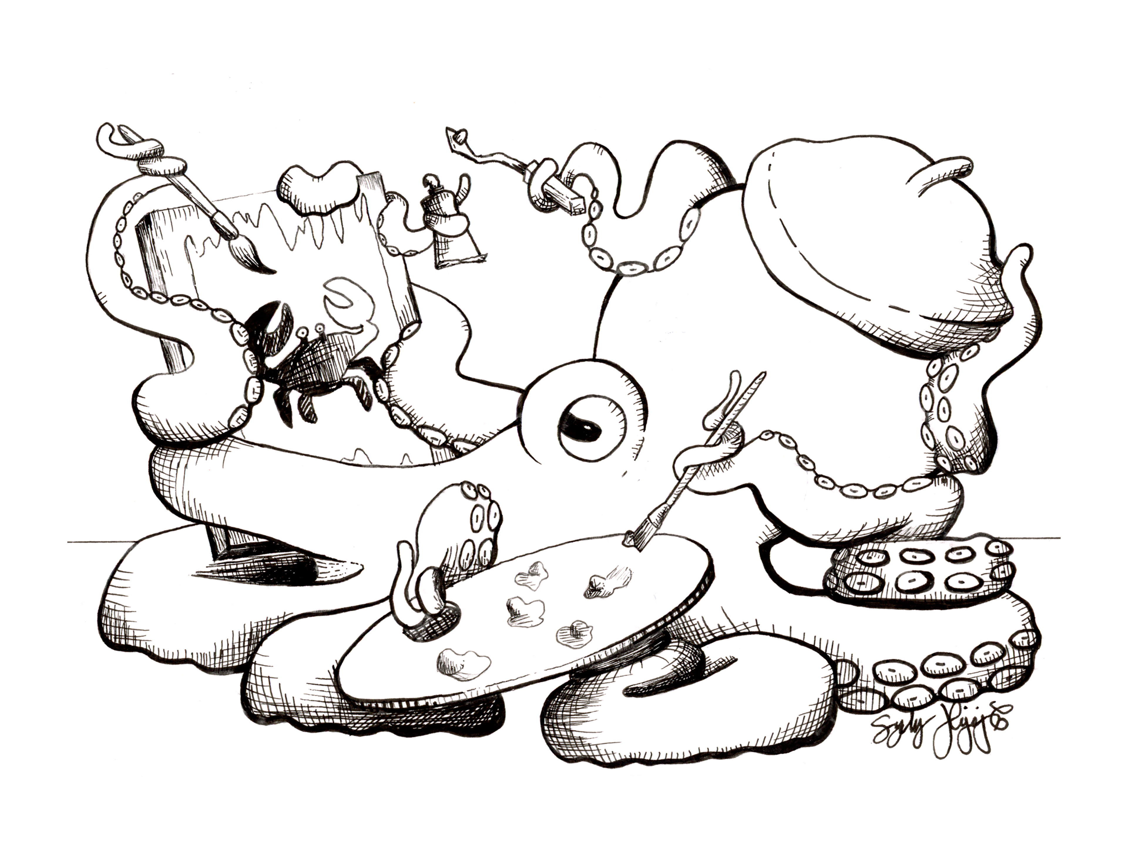 Octo Painter Ink 2025