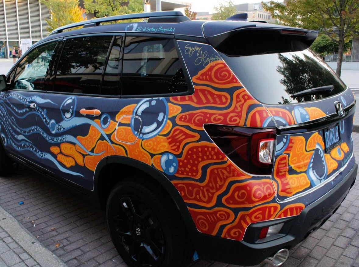 Bublr Live Mural Painting for ArtPrize and West Michigan Honda 2025