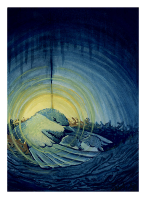 Chickadee Watercolor and Gouache 2025