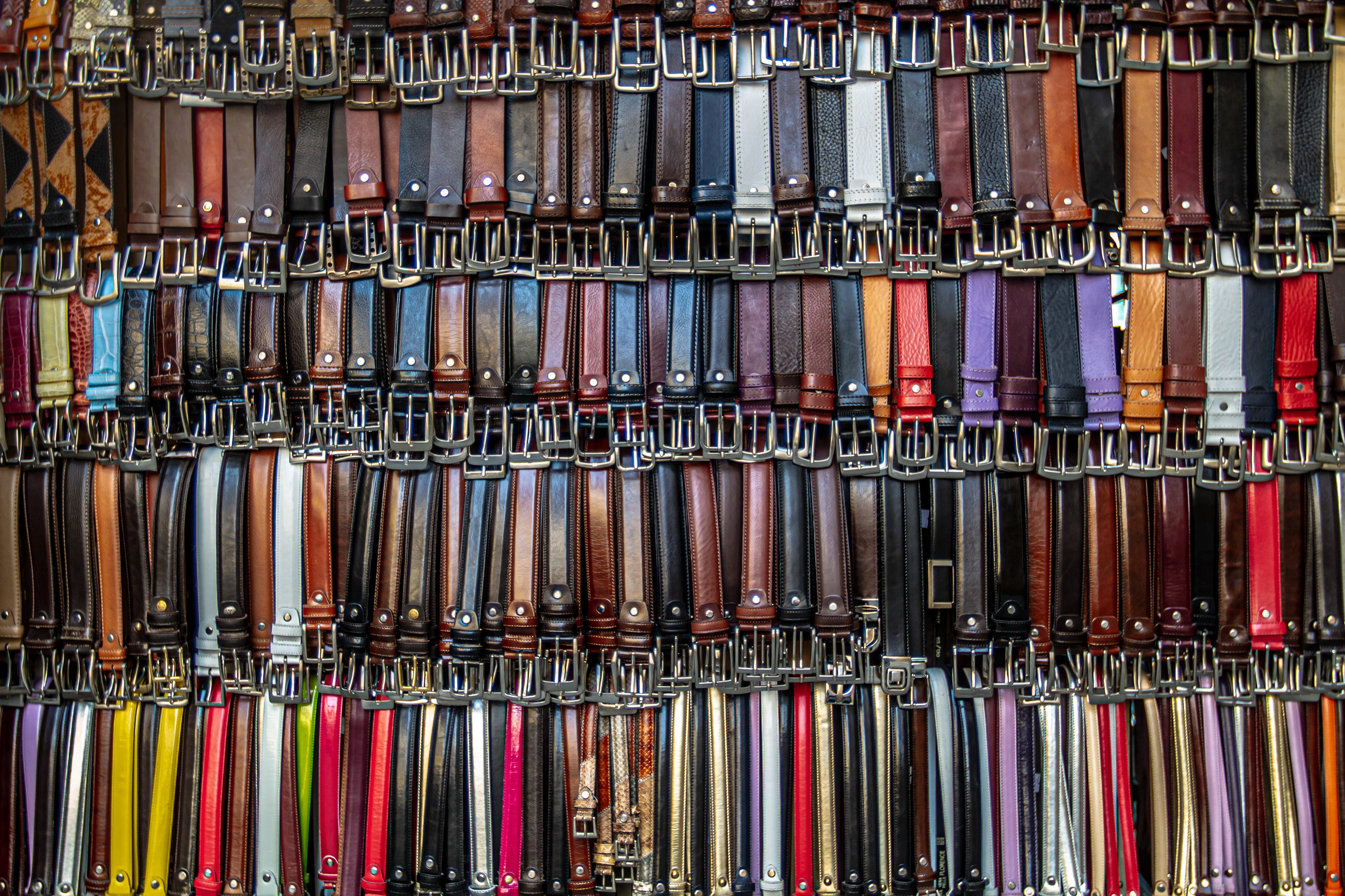 Belts at Market