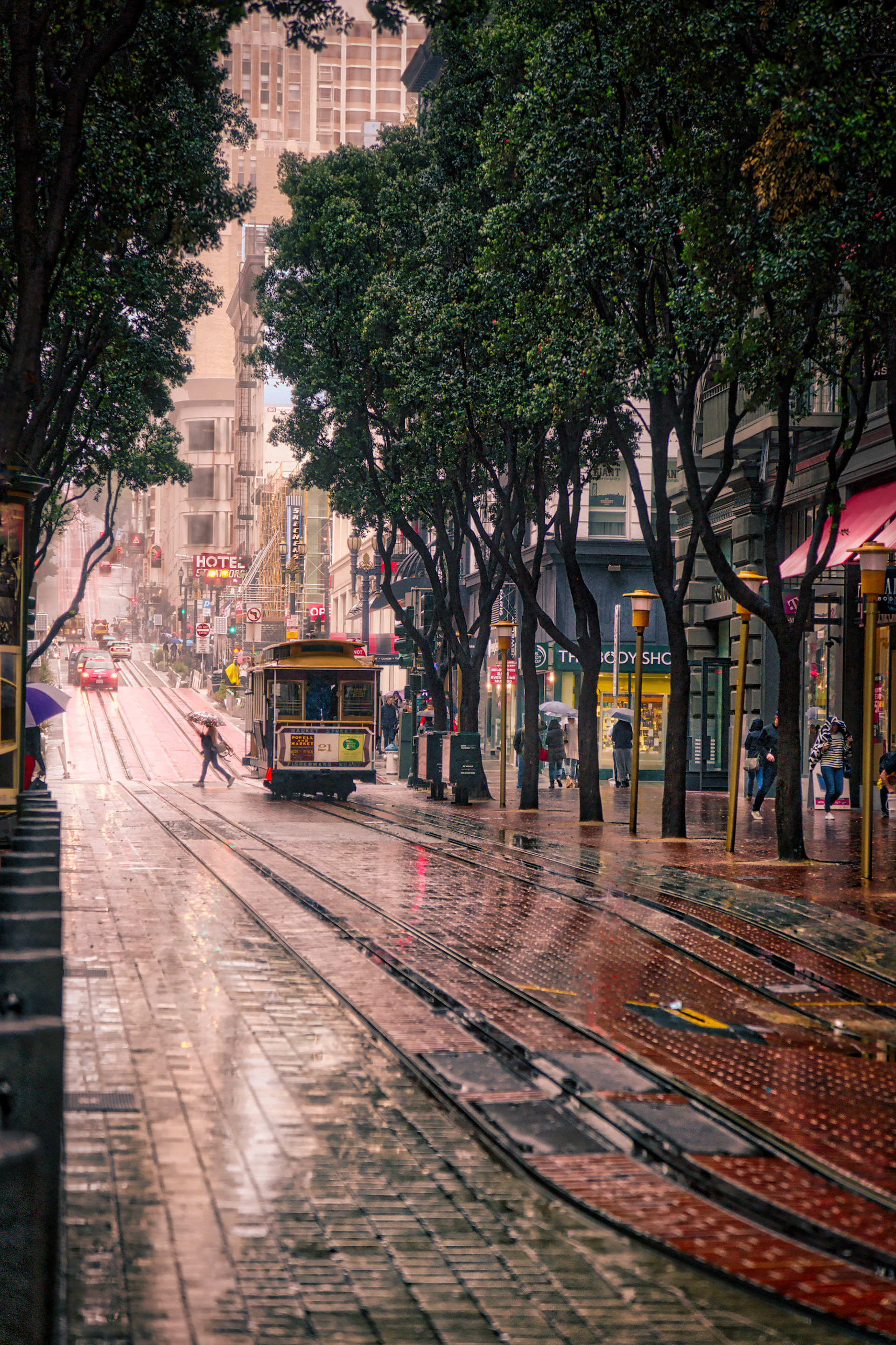 Rainy San Francisco