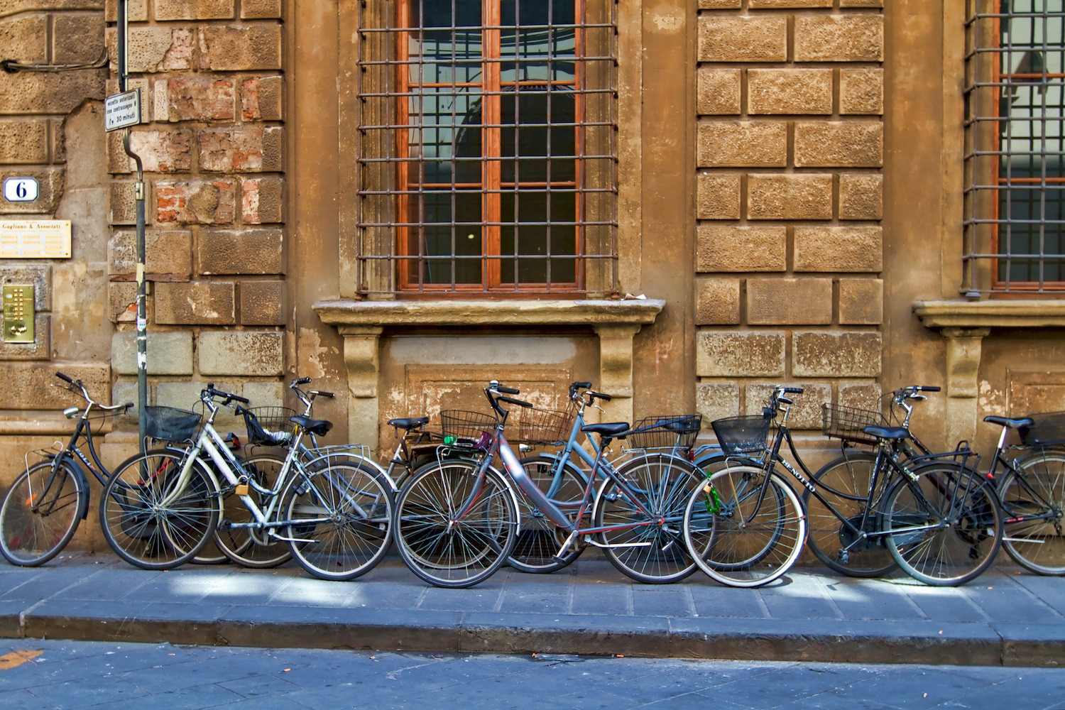 Stacked Bikes