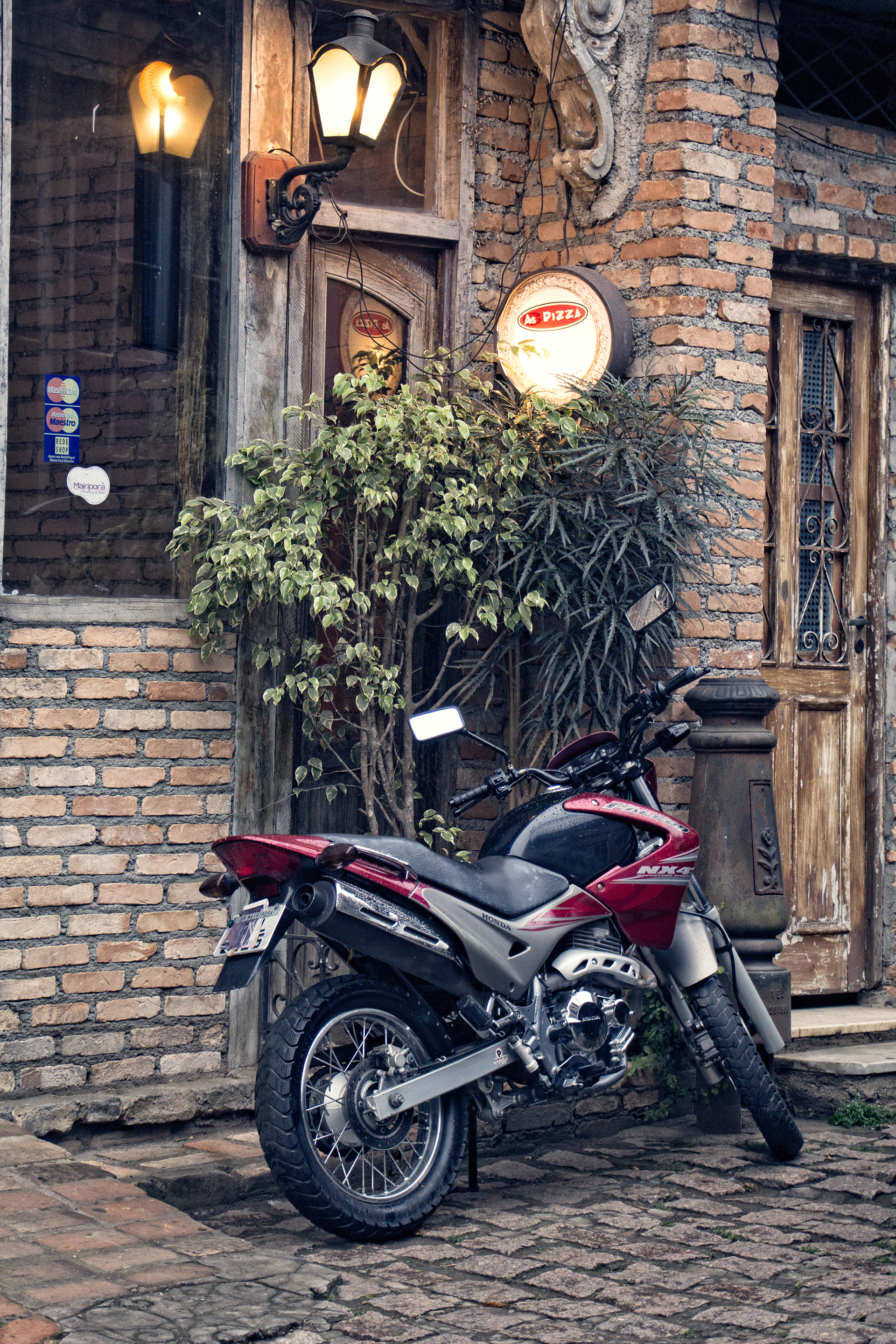 Parked Motorcycle