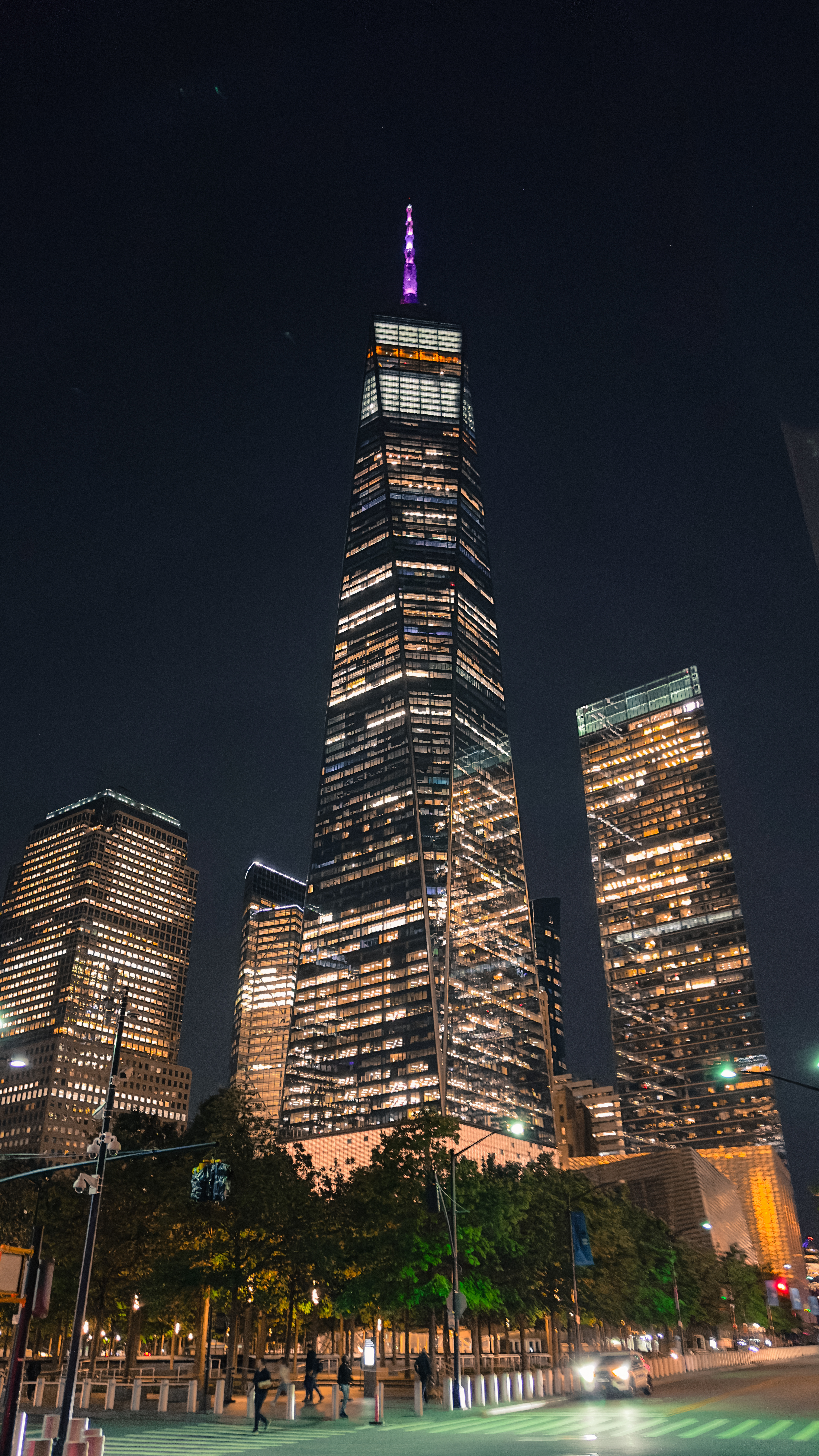 WTC One Lit Up