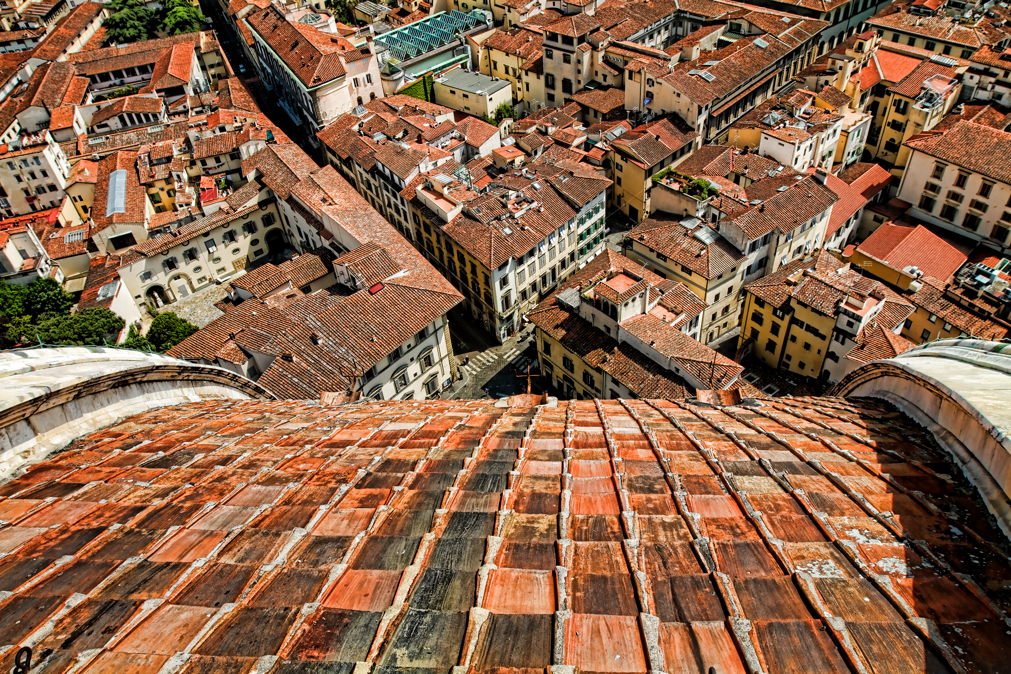 Looking Down the Cupola