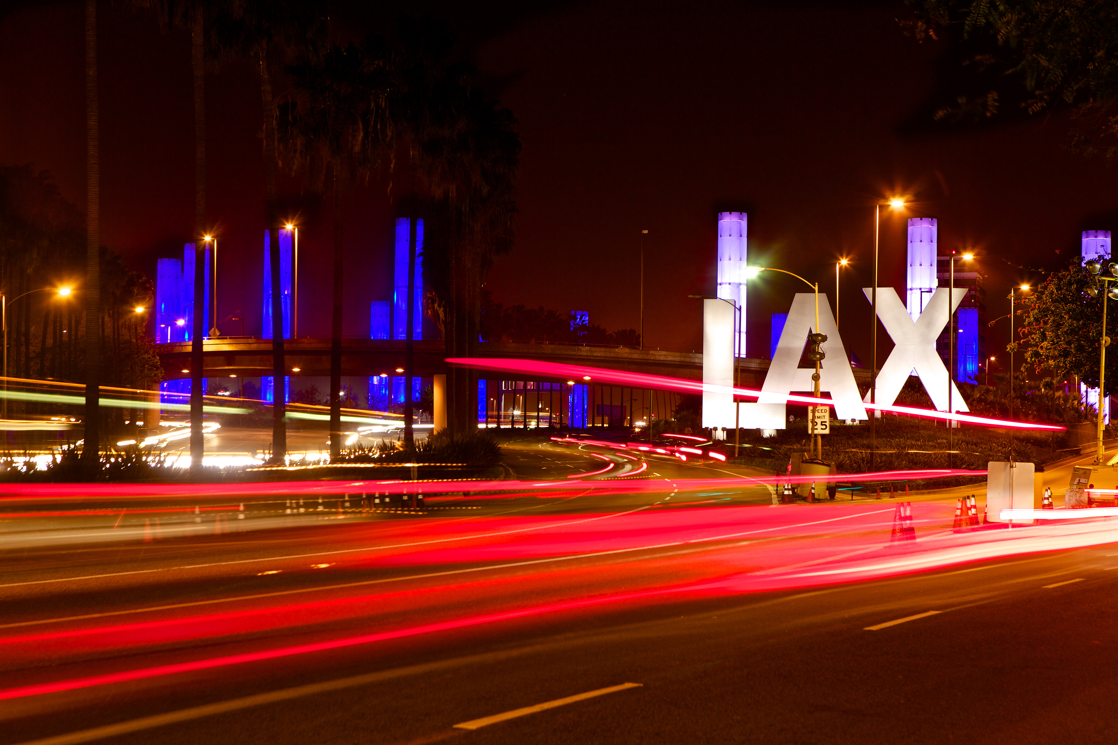 LAX at Night