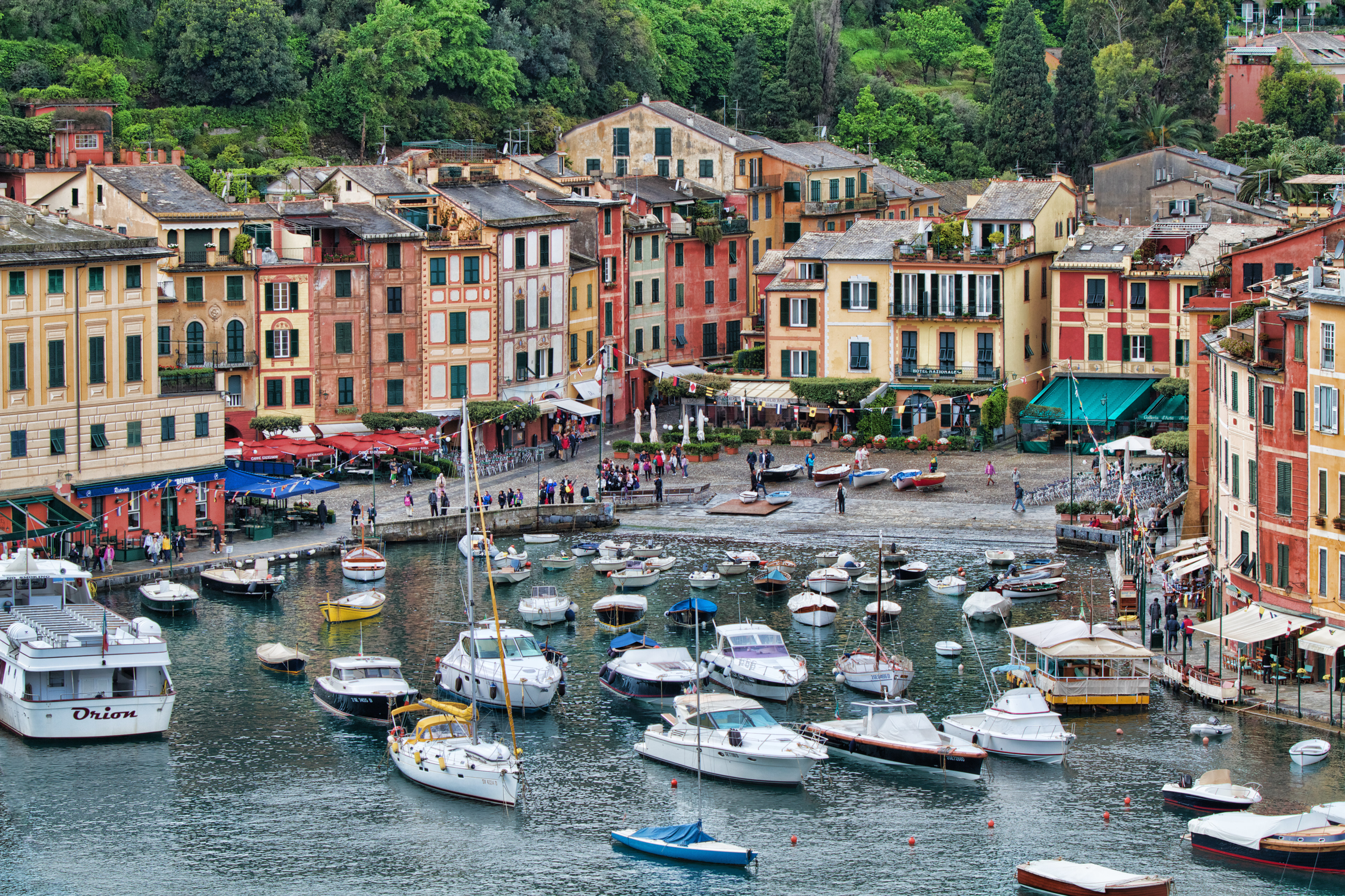Overlooking Portofino