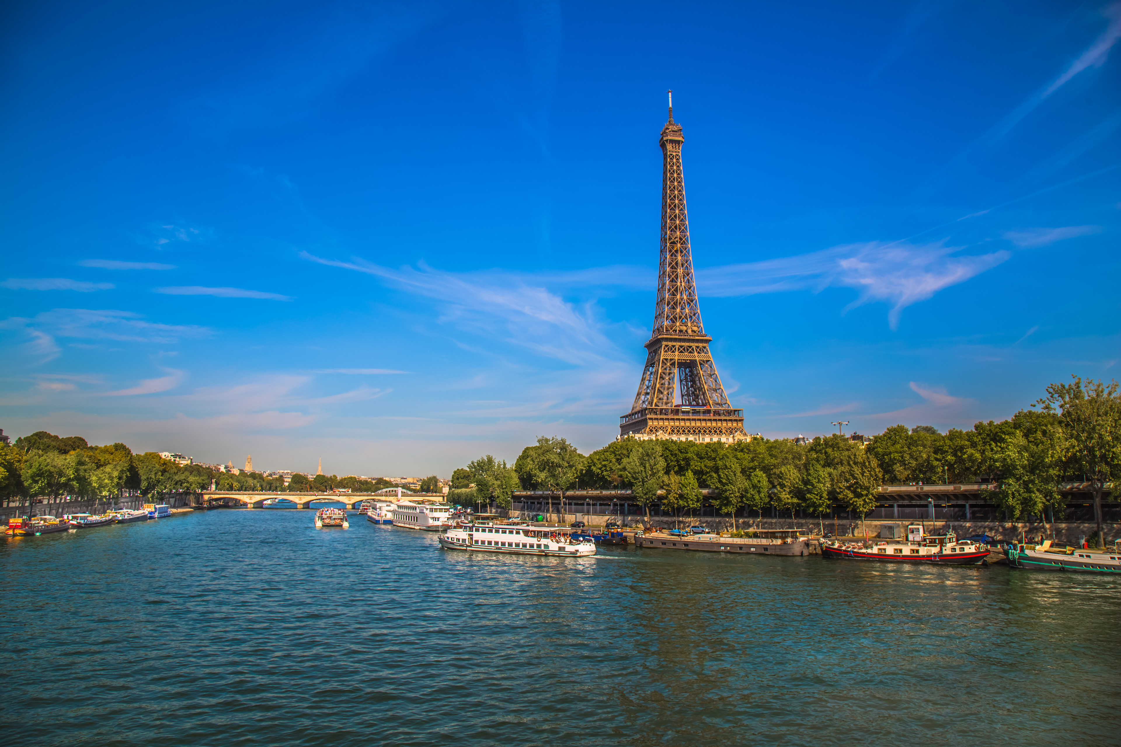 Eiffel Tower on the Seine