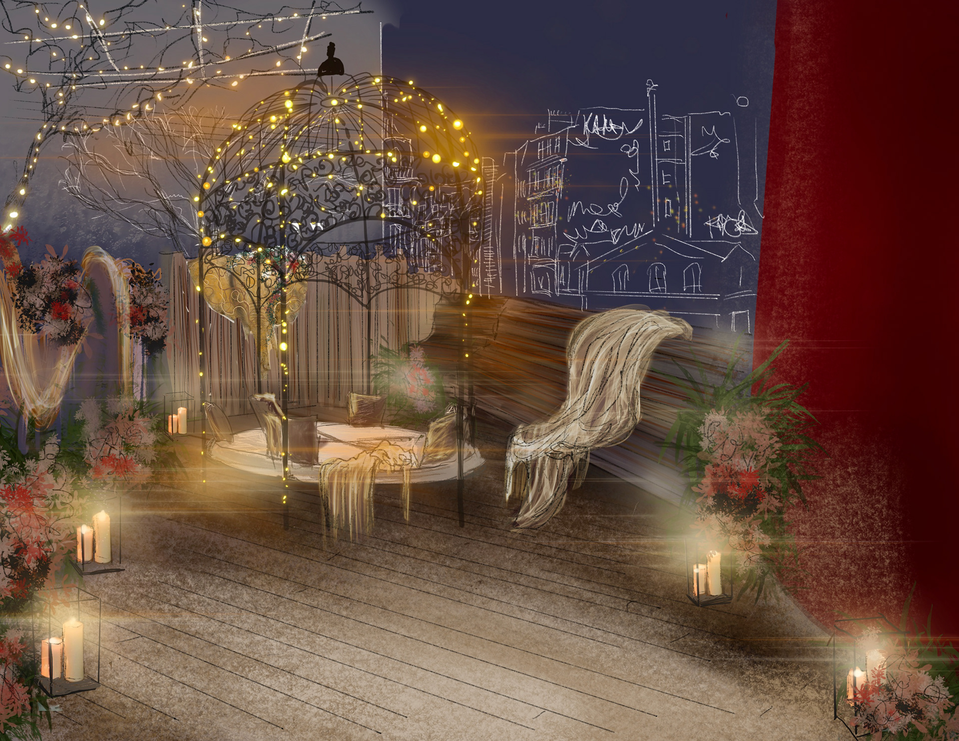 Moulin Rouge/Airbnb terrace