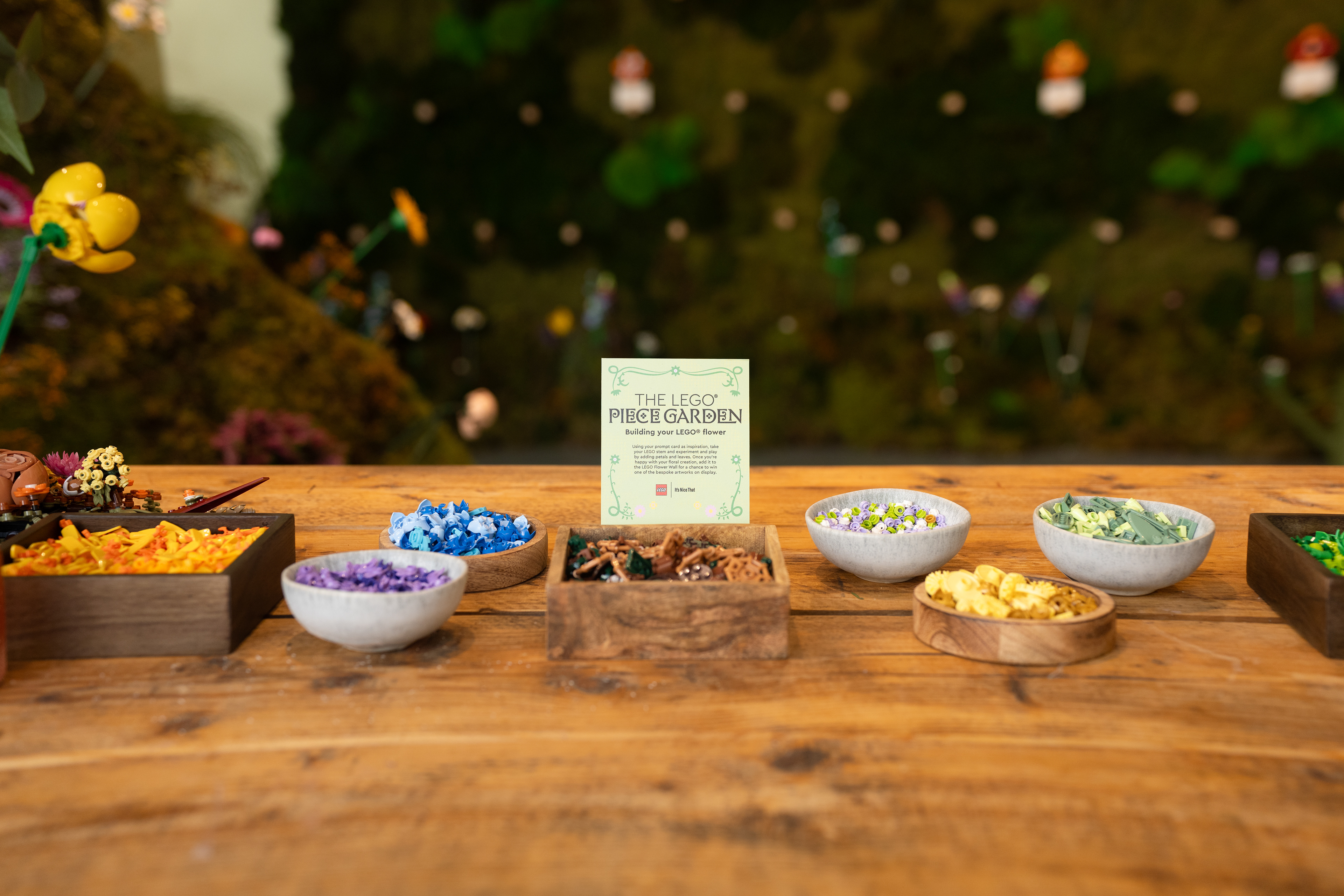 The LEGO® Piece Garden