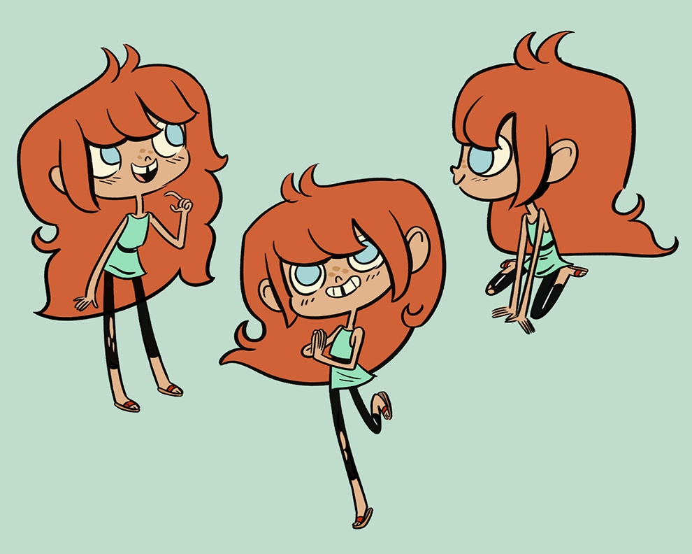 Katie Rice - Character Design
