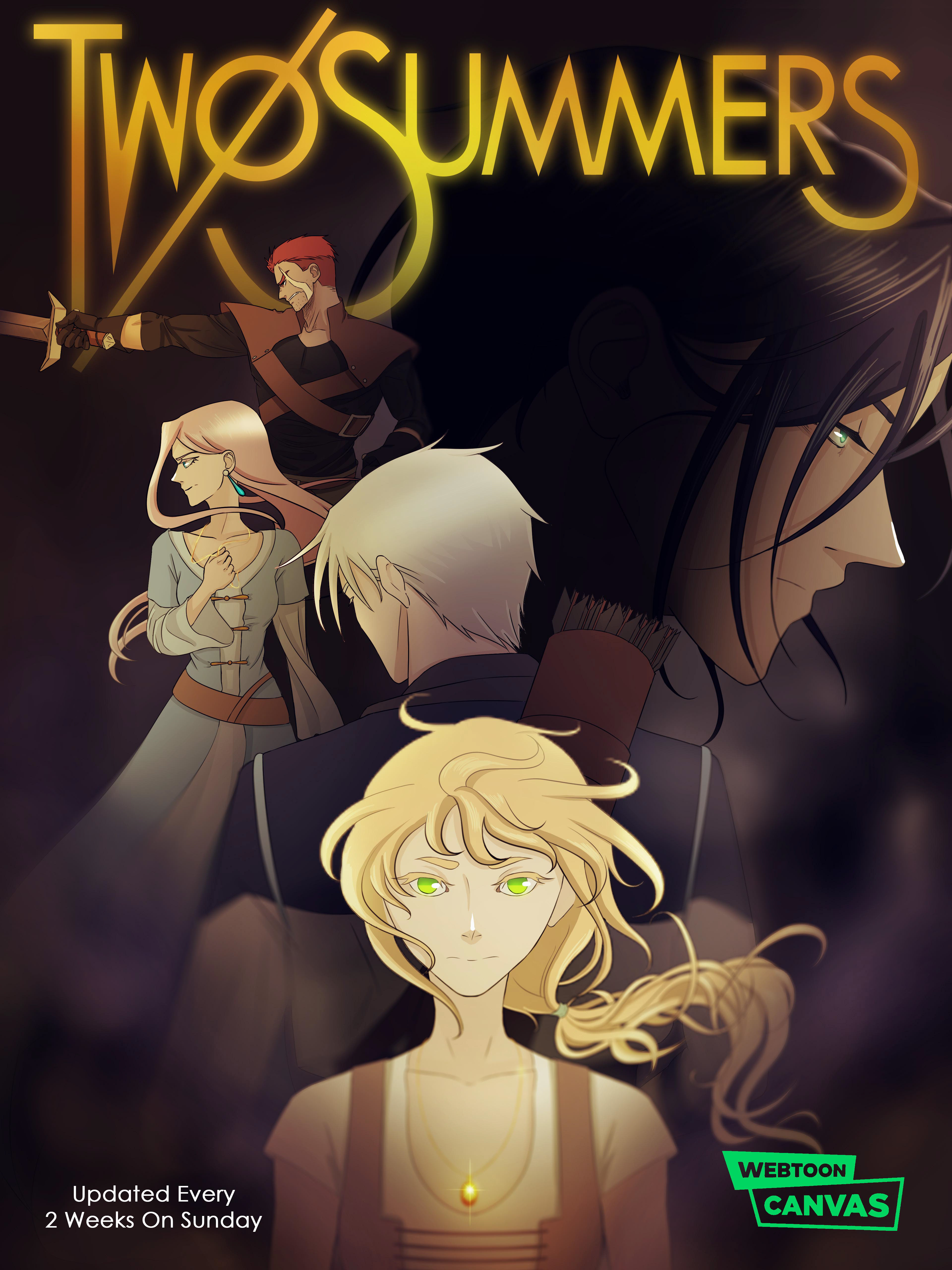 Two Summers Webcomic Poster