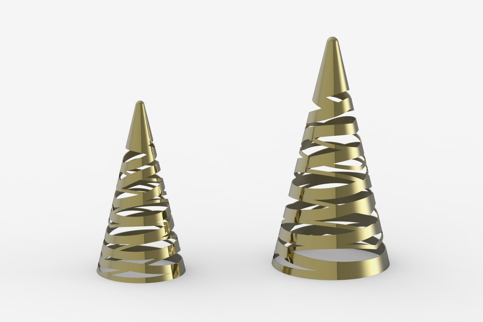 3D-visualisering af juletræ fra Stelton