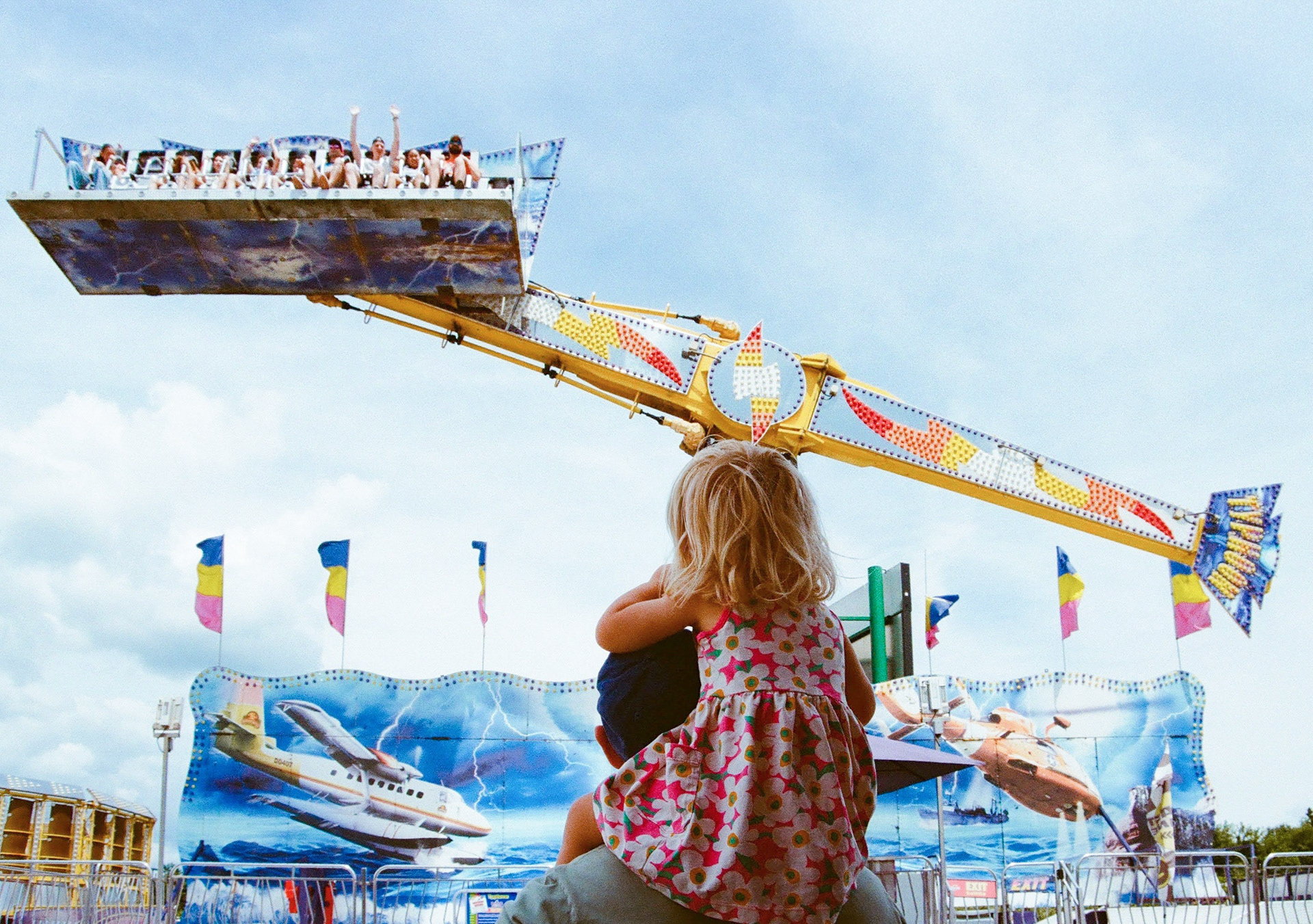 Father and Daughter at the Fair