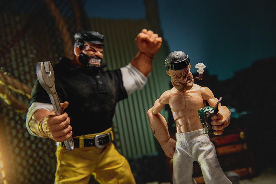 Mezco ONE-12 Collective Popeye & Bluto Stormy SEAS Ahead DLX figurka akcji