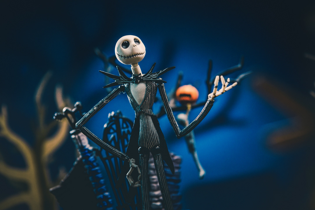 Jack Skellington to postać stworzona przez Tima Burtona, Hallowen