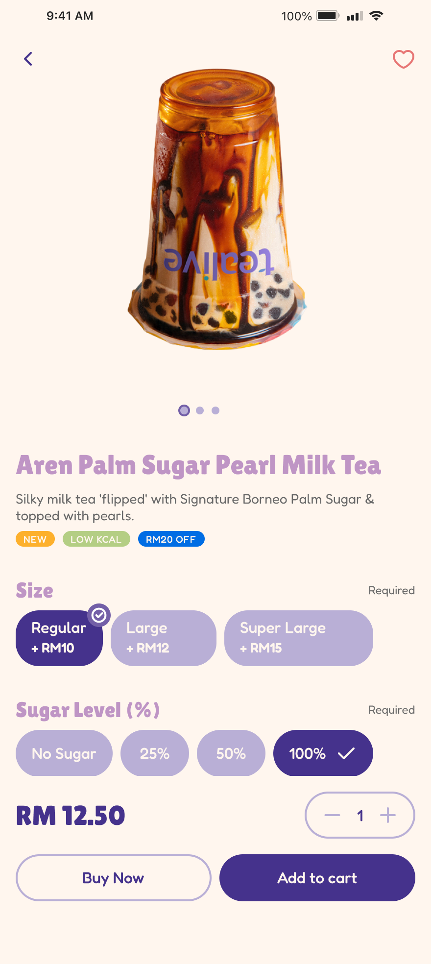 Item Detail (Light Mode)