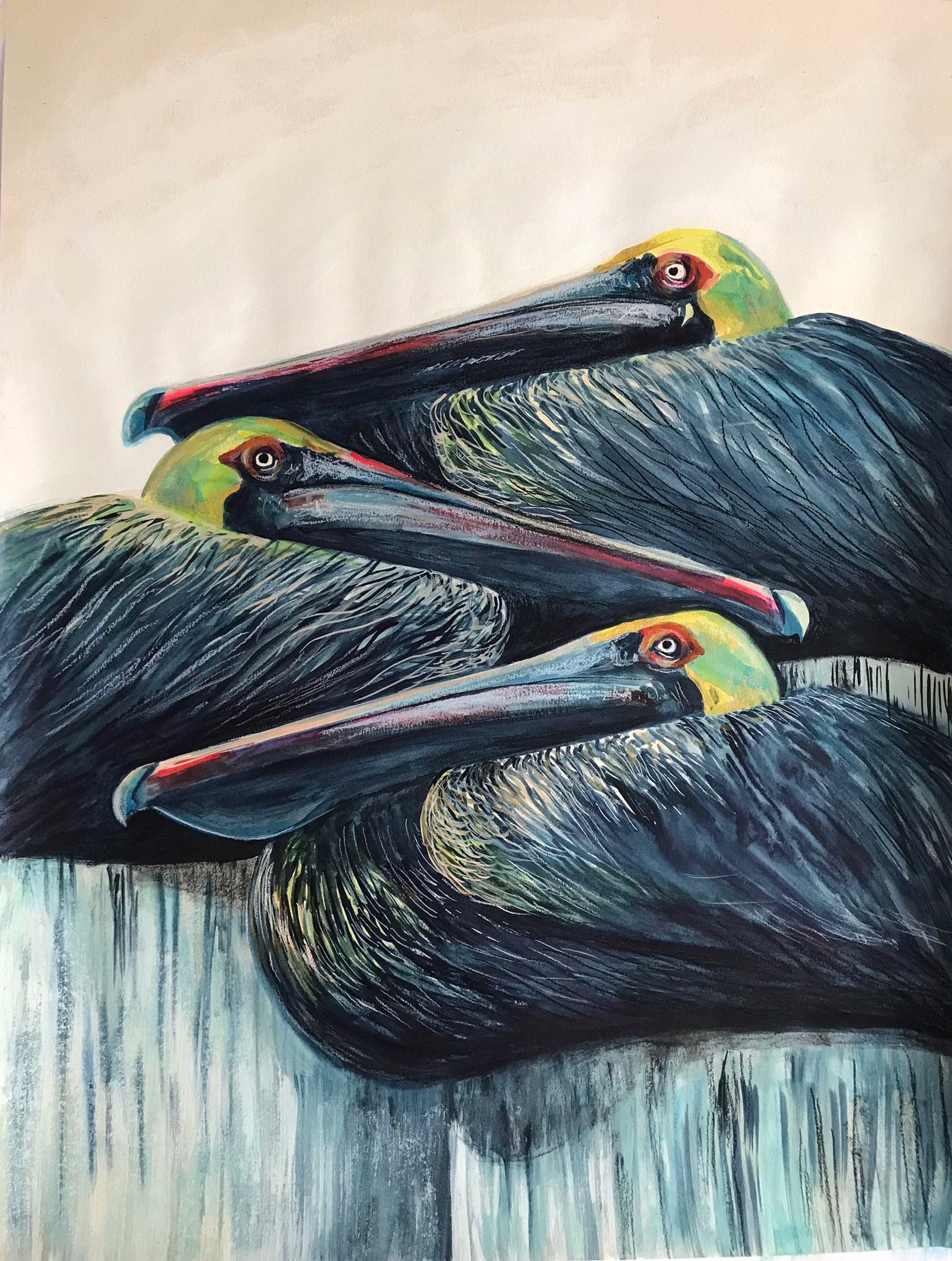 Mixed Media on Paper