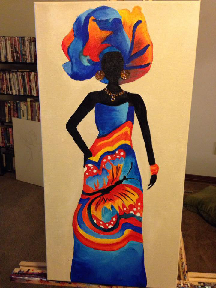 acrylic painting